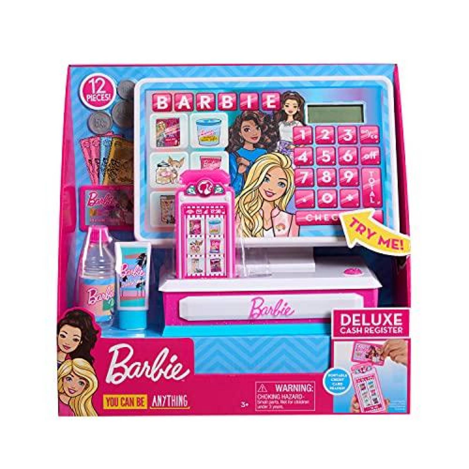 Barbie - Caja registradora de Lujo con Sonidos