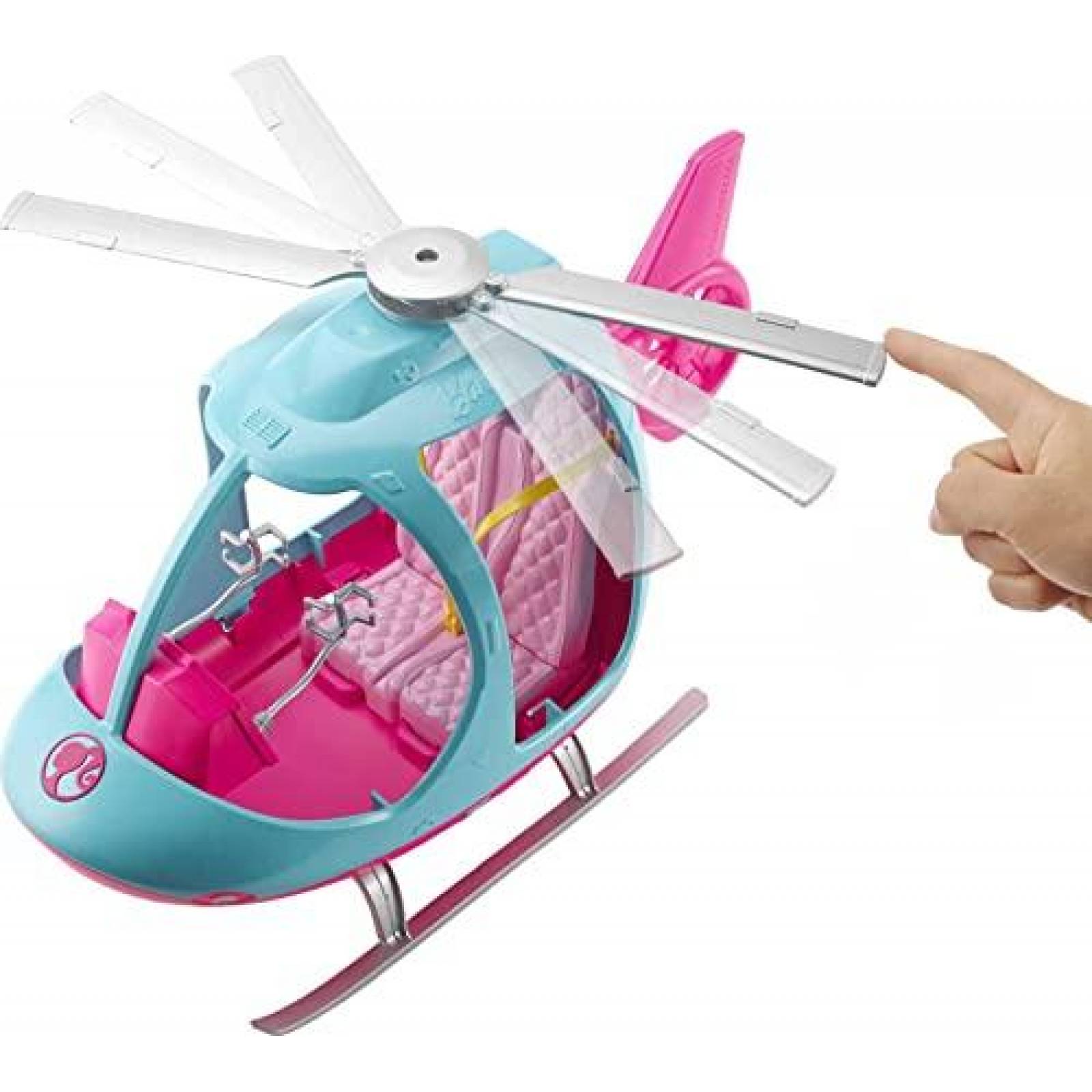 Barbie Dreamhouse Adventures - Helicóptero Rosa