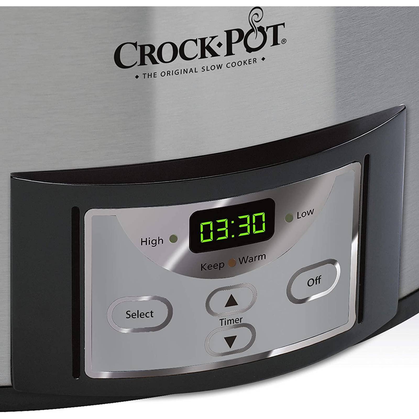 Crock-Pot SCCPVL610-S-A - Olla de cocción lenta programable de 6 cuartos de galón 