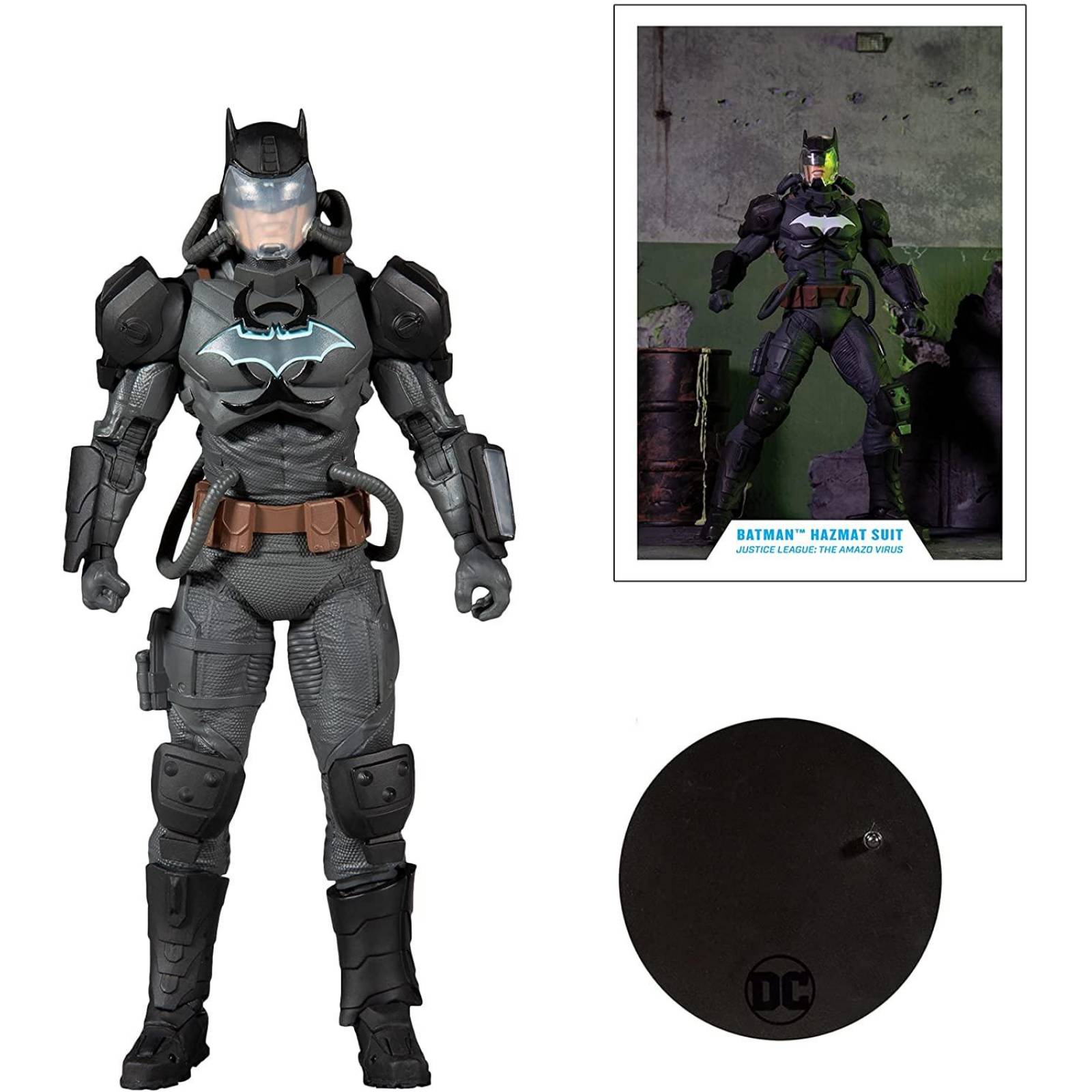 McFarlane Toys DC Multiverse Batman in Hazmat - Figura de acción con accesorio
