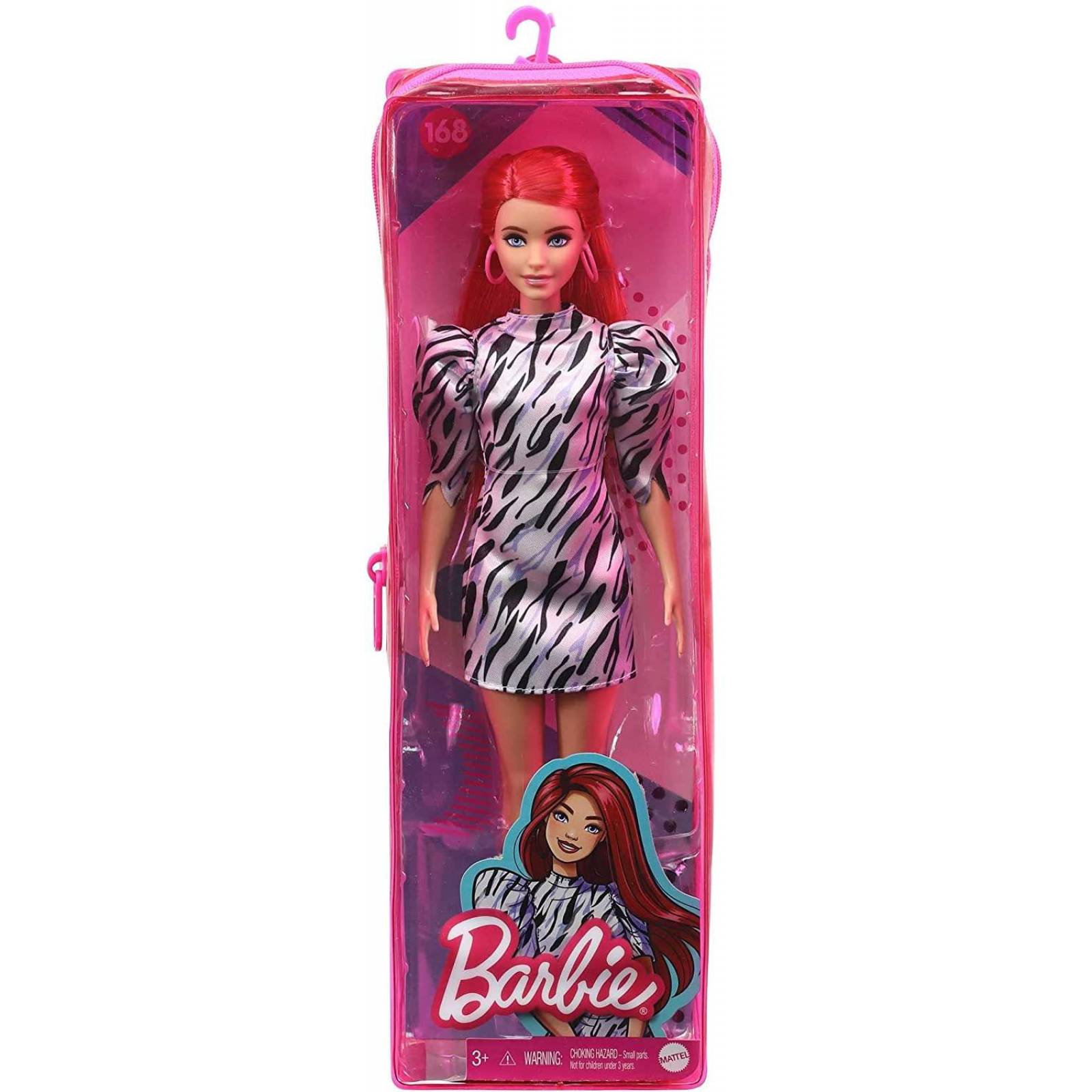 Barbie Fashionista Cabello rojo #168