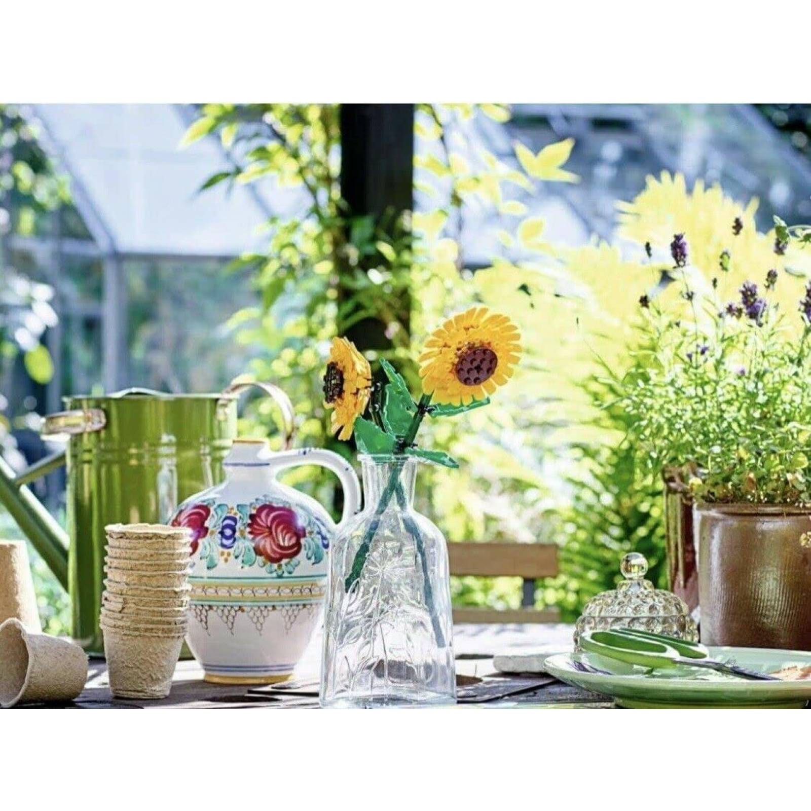 Lego Sunflowers 40524. Girasoles 