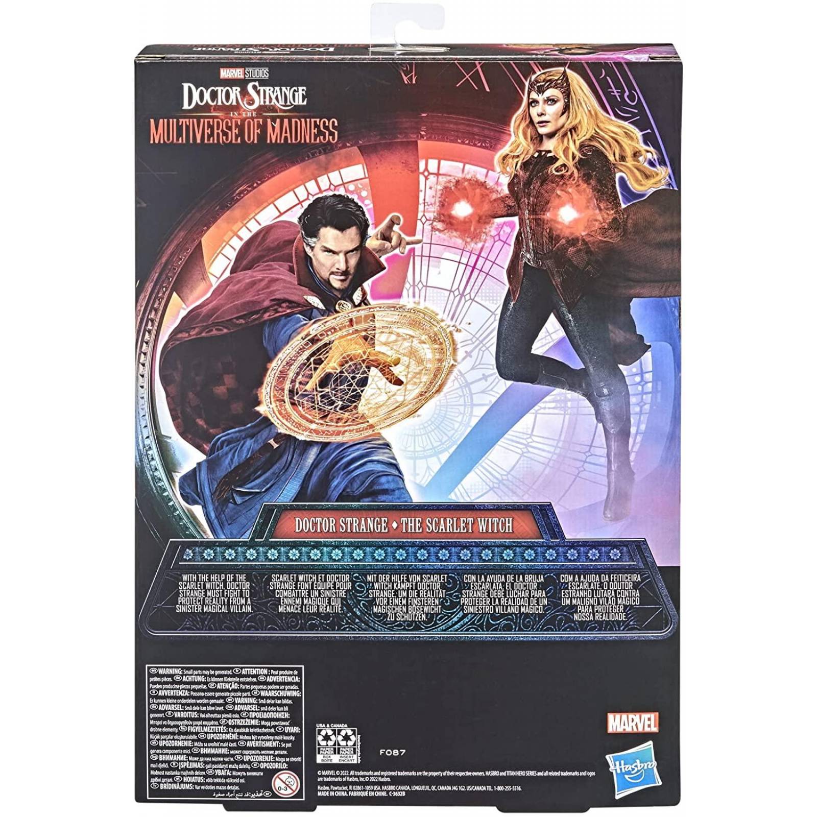 Marvel Avengers - Titan Hero Series - Doctor Strange y Bruja Escarlata 