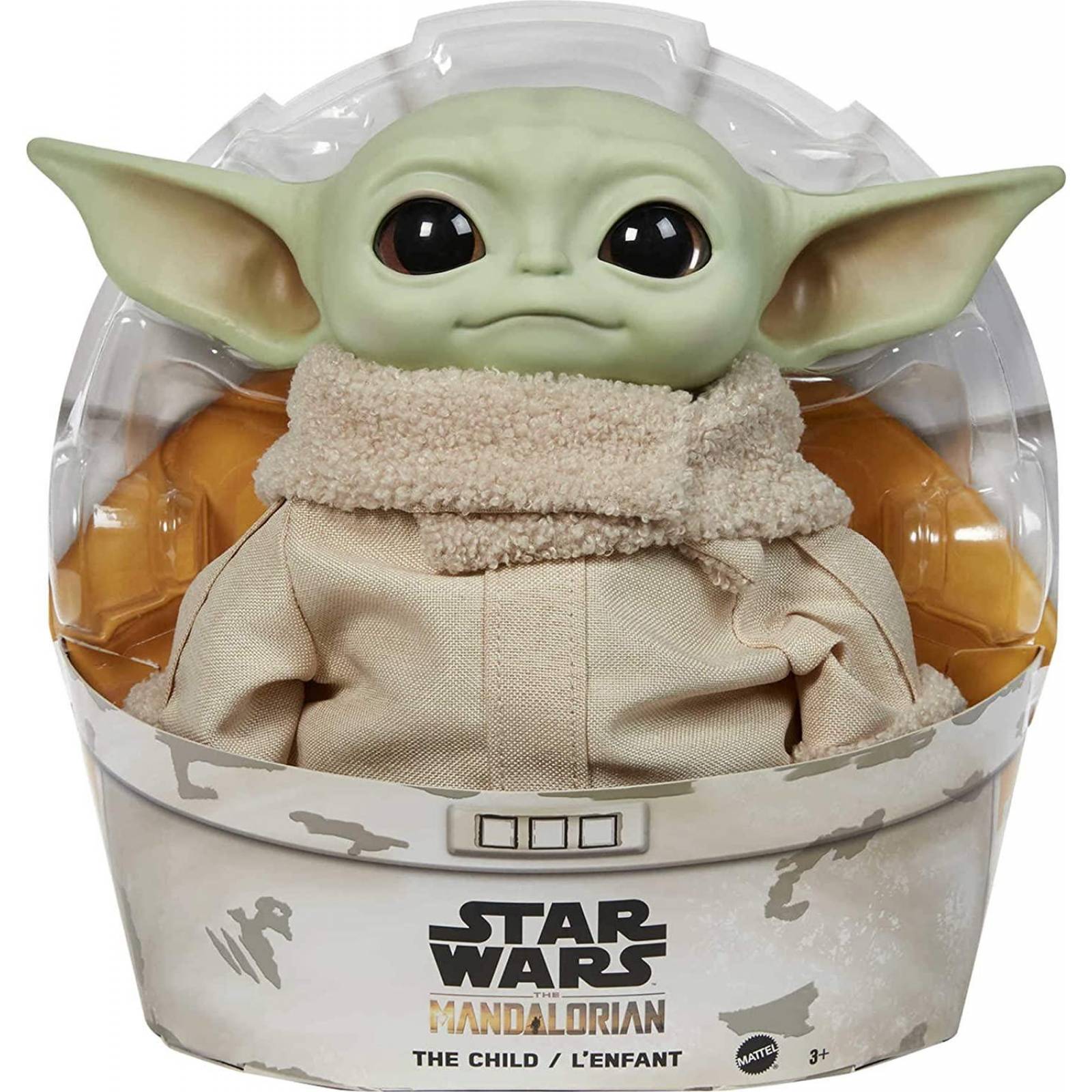 Mattel Star Wars, peluche Yoda de The Child 