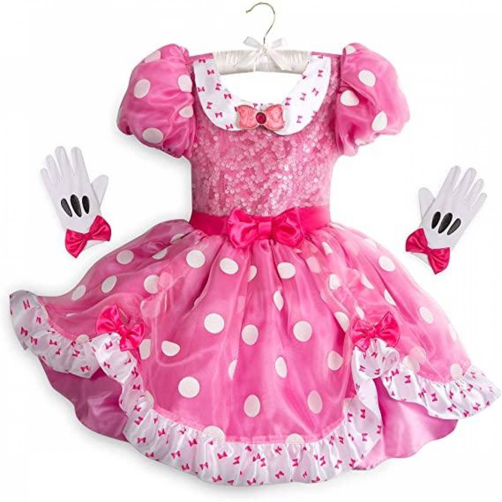 Disfraz Minnie Mouse Rosa Talla 3 