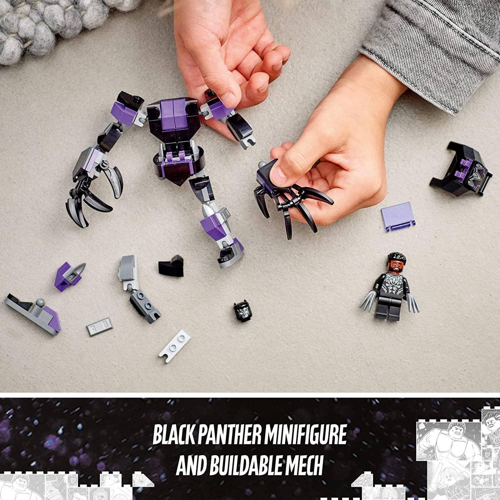 LEGO Armadura Robotica de Pantera Negra 76204 