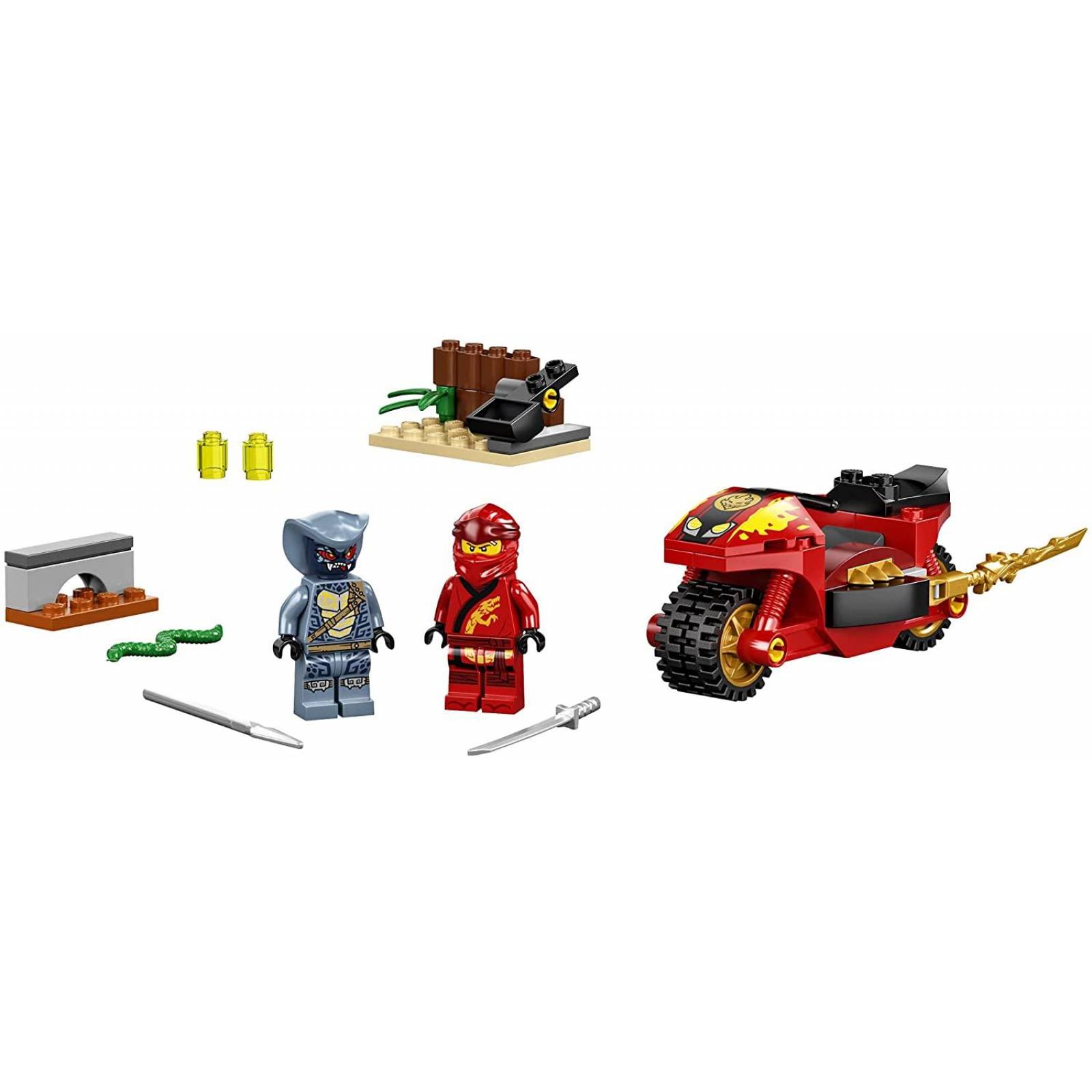 LEGO NINJAGO Legacy Kais Blade Cycle 71734. Kit de construcción 