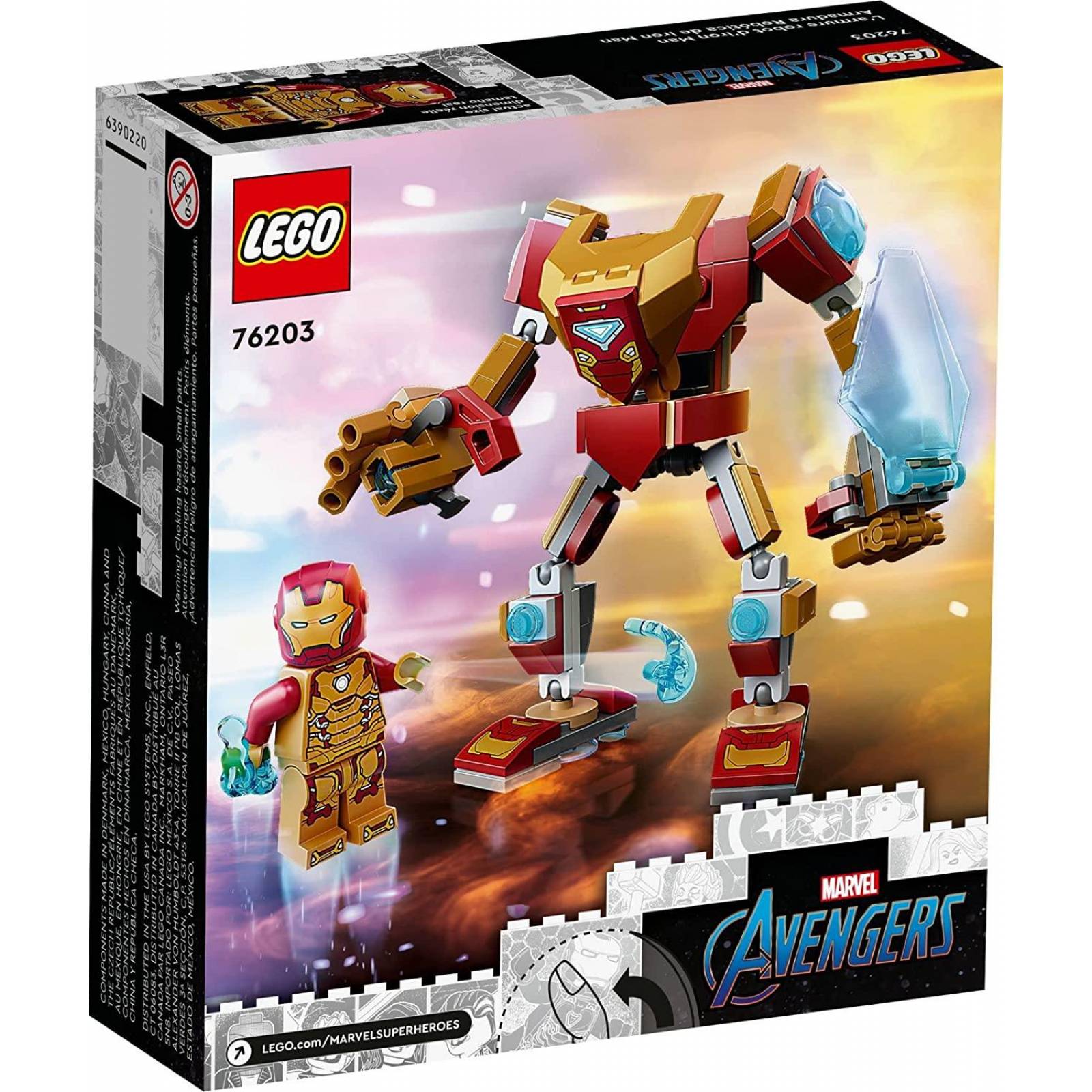 LEGO Armadura Robotica de Iron Man 76203