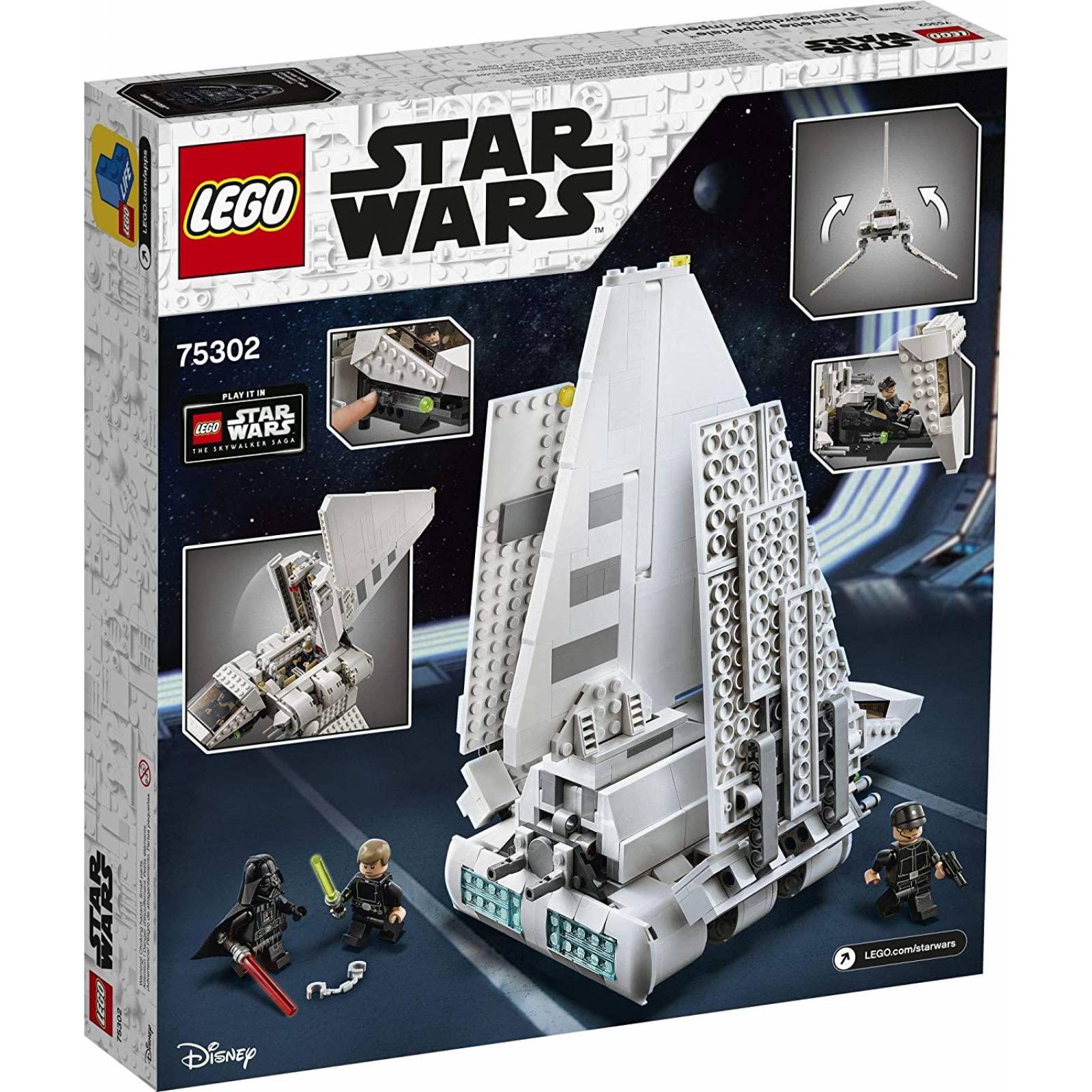 LEGO Star Wars Imperial Shuttle 75302. Kit de construcción 