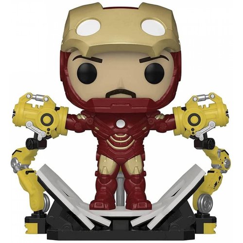Funko Pop! Iron Man 2: Iron Man MKIV con pórtico Que Brilla en la  Oscuridad, Figura