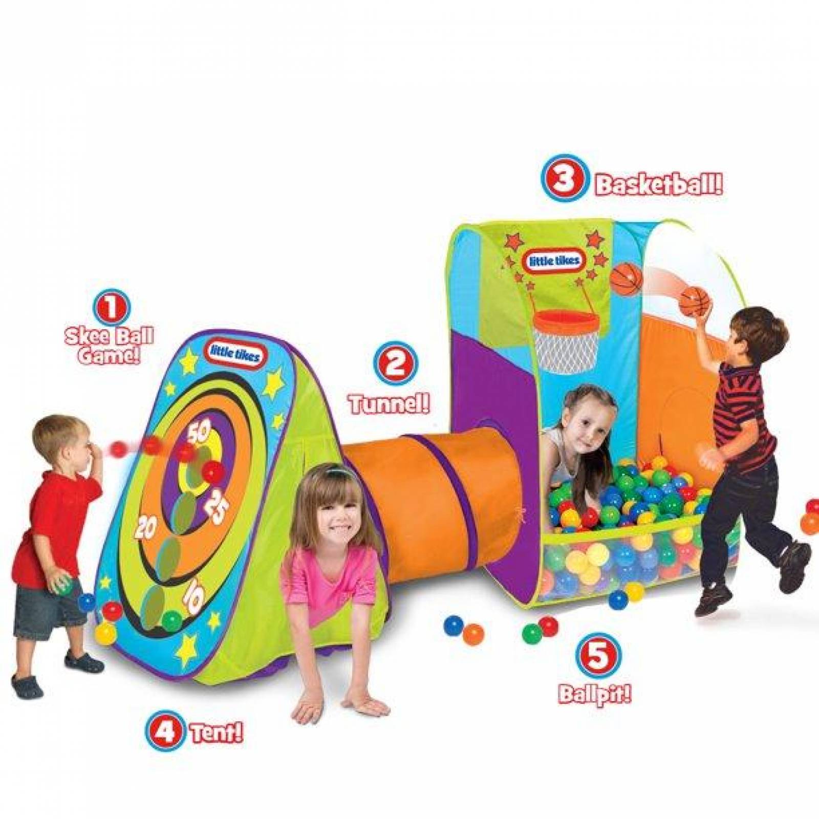 Tienda de campaña Little Tikes Pop Up Fun Zone 
