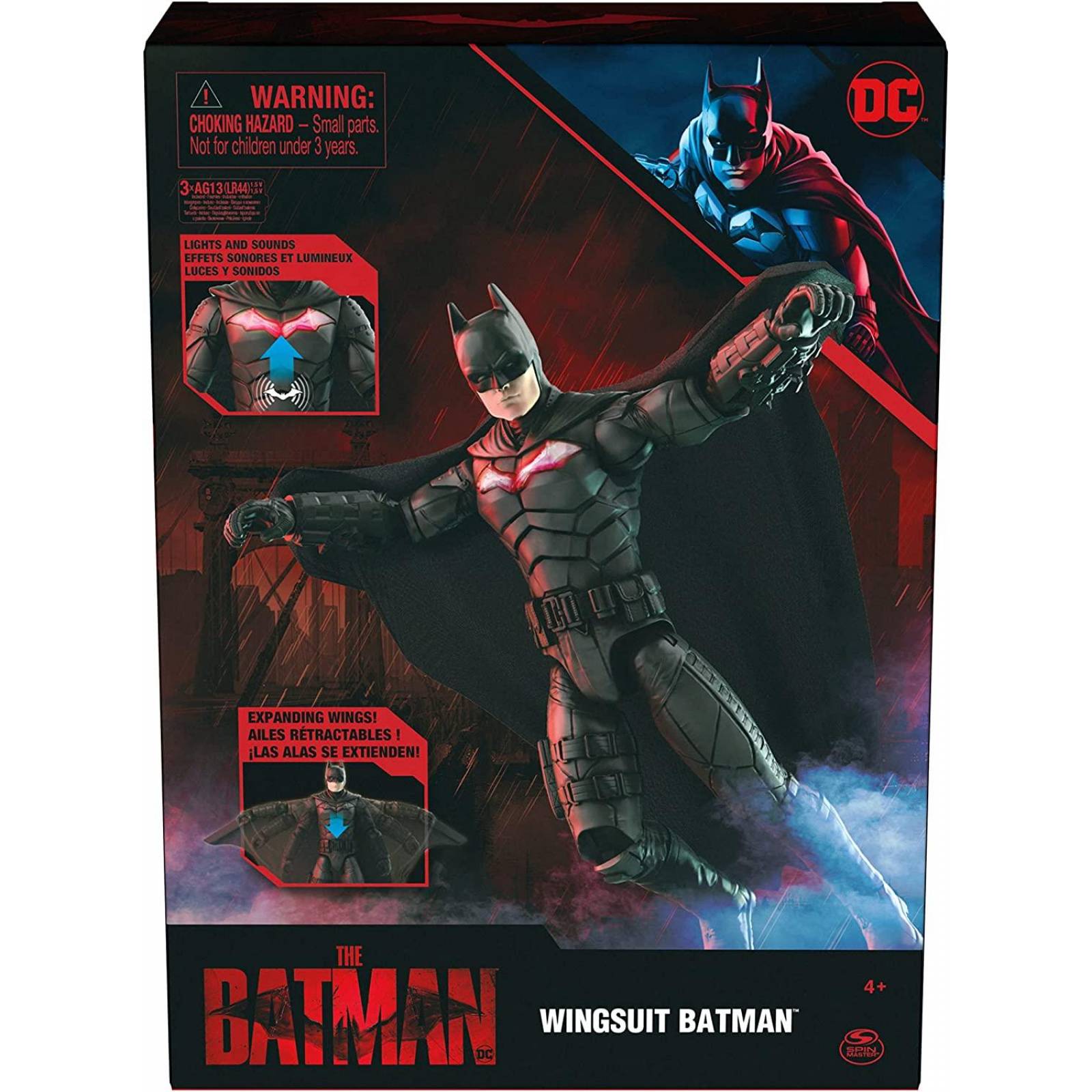DC Comics, Wingsuit Batman, Figura 12" 