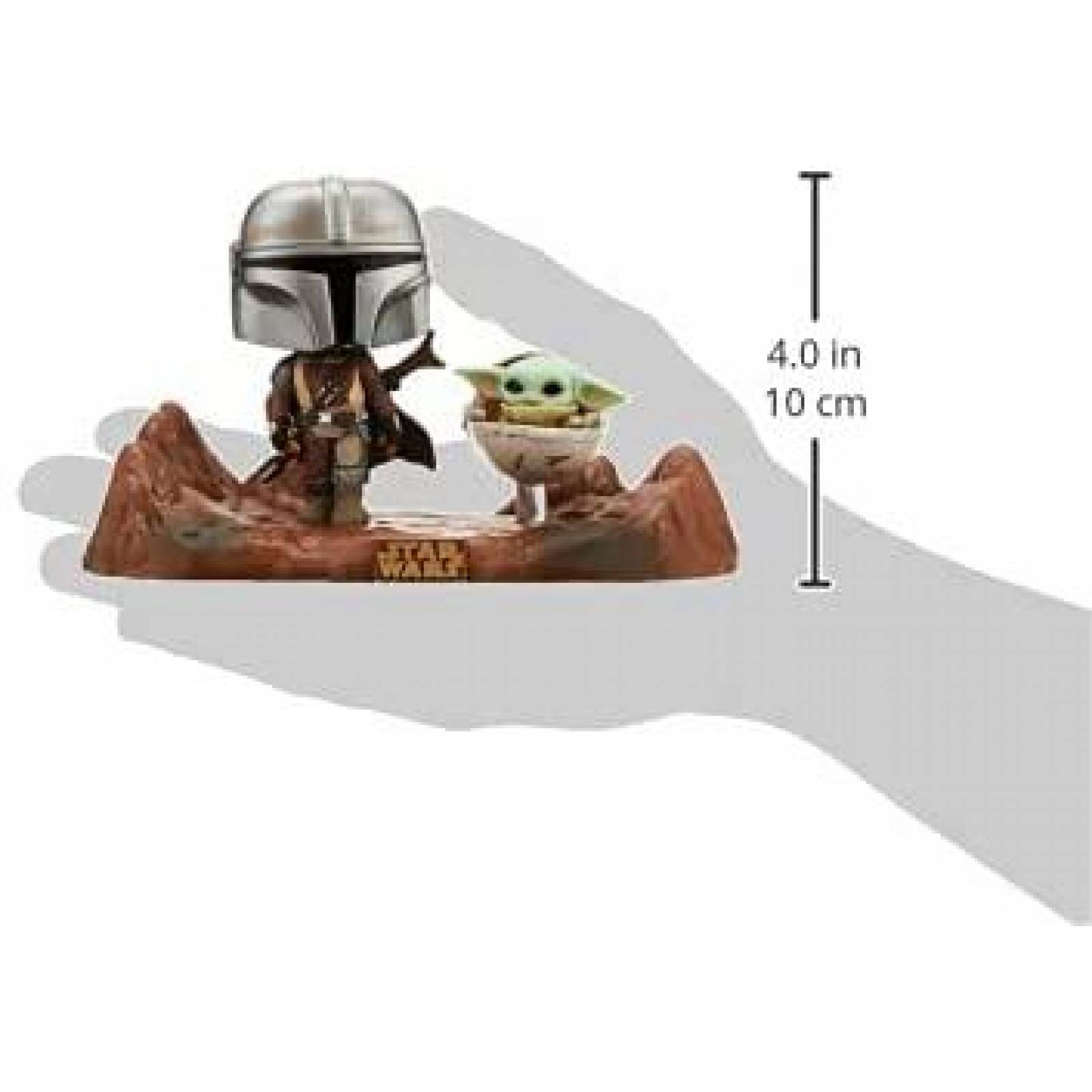 Funko Pop! Moment Star Wars: The Mandalorian - Mandalorian & The Child #390. Figura coleccionable