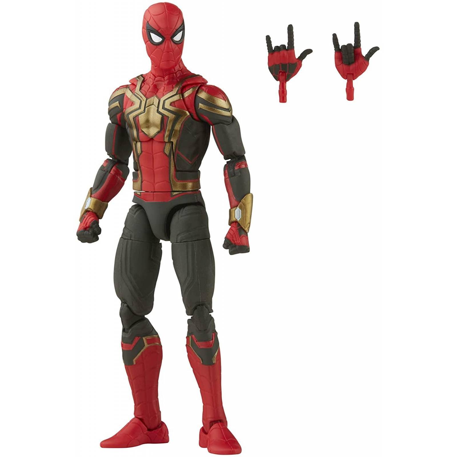 Spider-Man Marvel Legends Series Traje integrado Figura de acción 6 pulgadas 