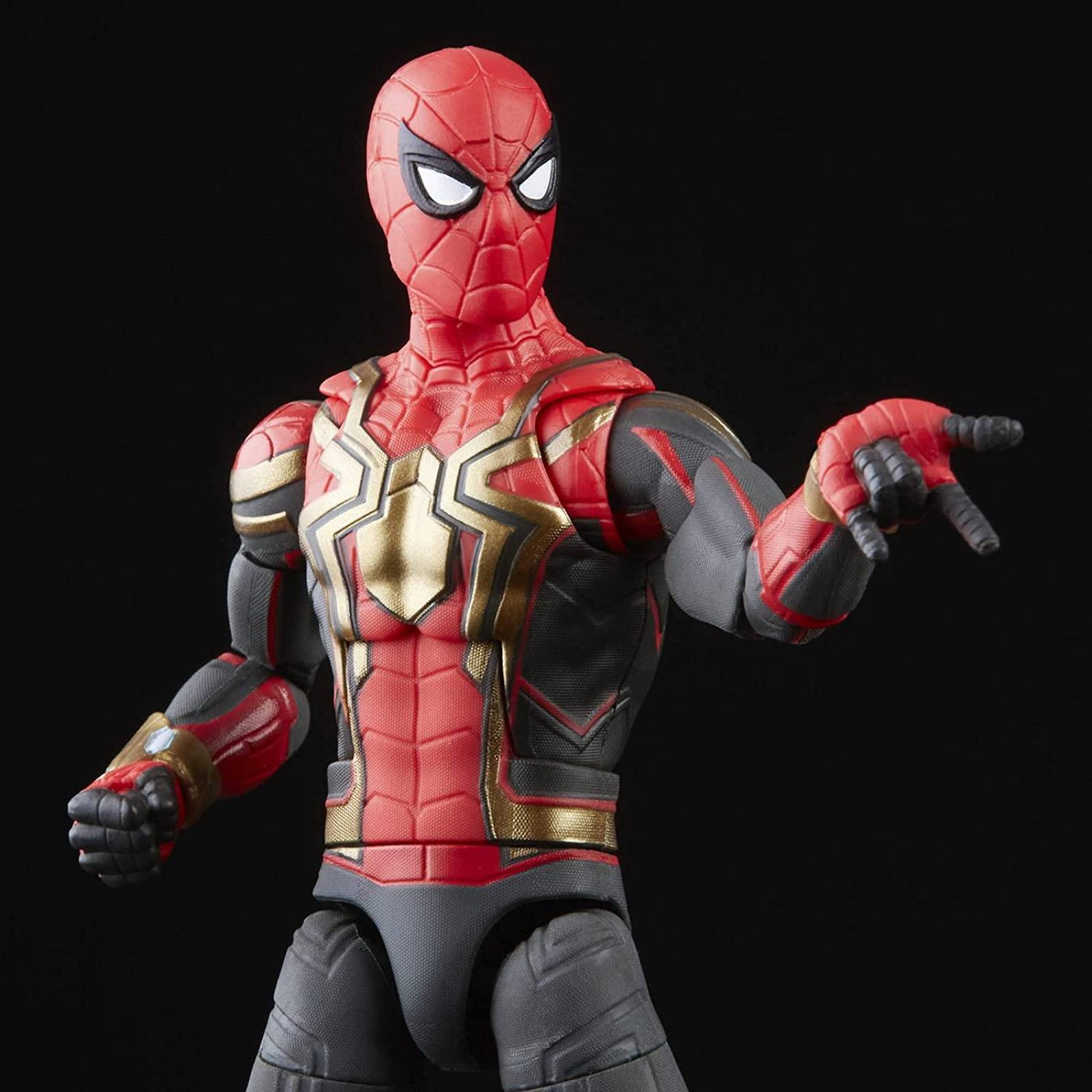 Spider-Man Marvel Legends Series Traje integrado Figura de acción 6 pulgadas 