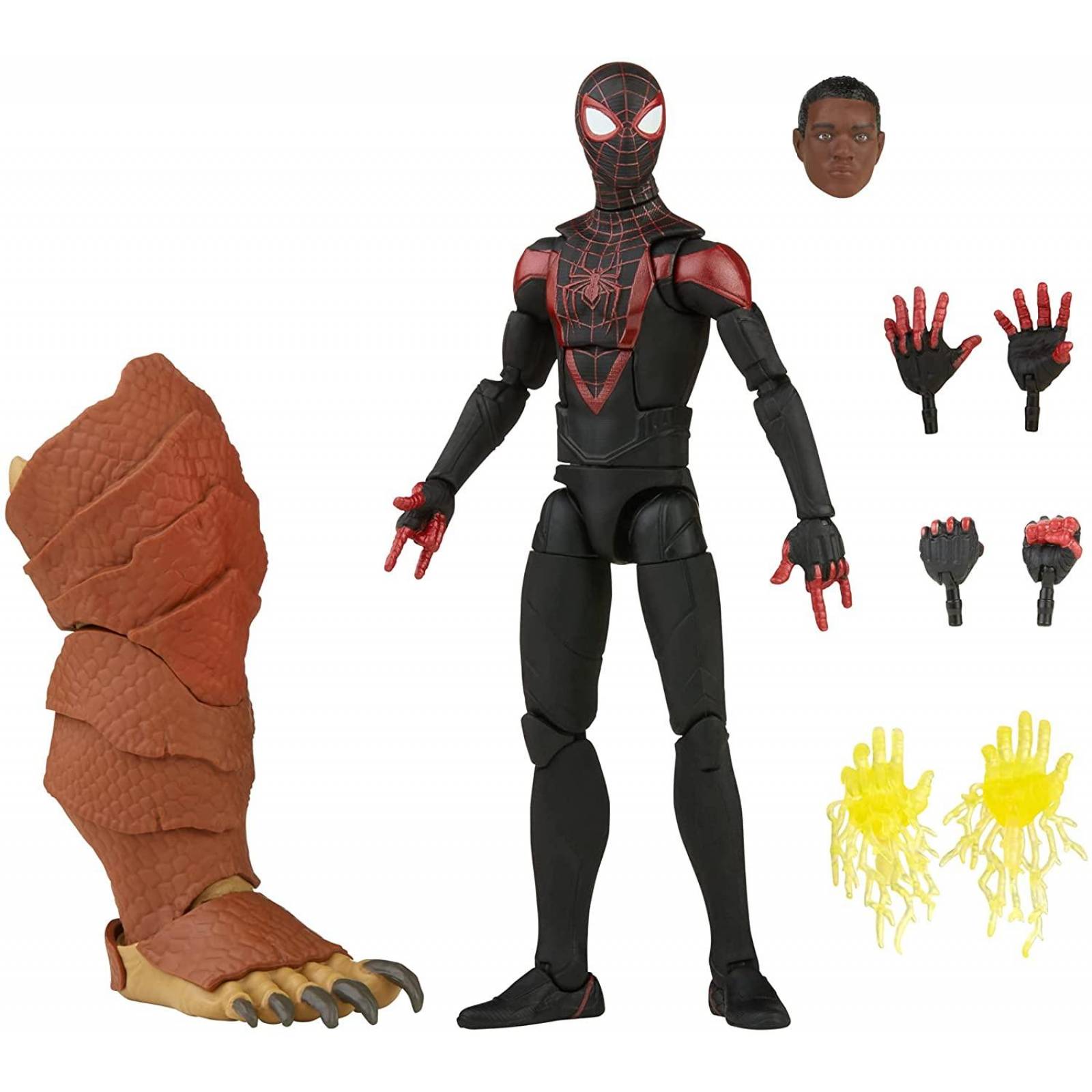 Spider-Man Marvel Legends Series Gamerverse Miles Morales Figura de acción 6 pulgadas