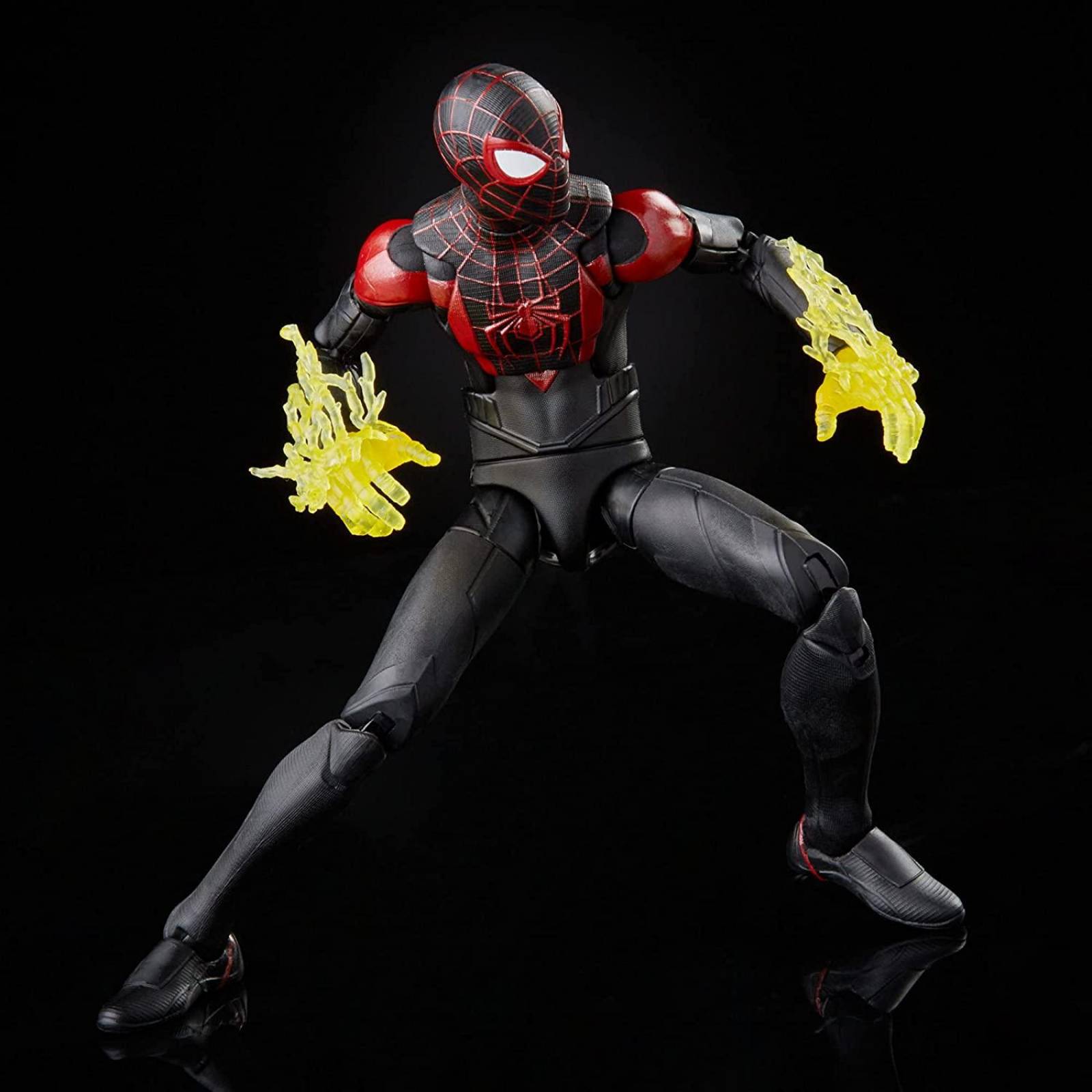 Spider-Man Marvel Legends Series Gamerverse Miles Morales Figura de acción 6 pulgadas