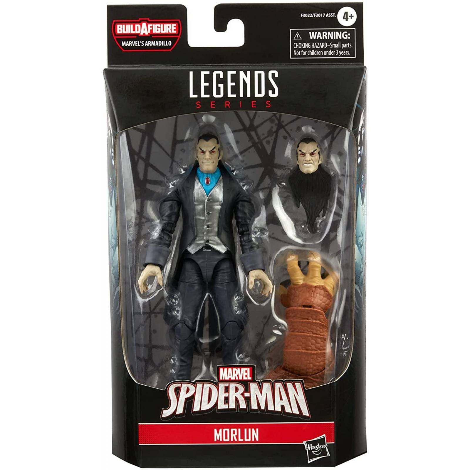 Spider-Man Marvel Legends Series Morlun Figura de acción 6 pulgadas 