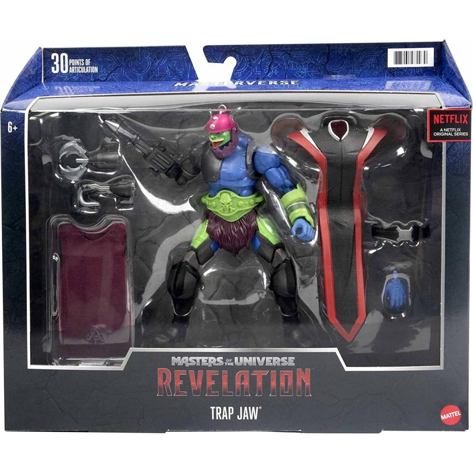 Masters of the Universe Masterverse Revelation Trap Jaw Figura de acción 