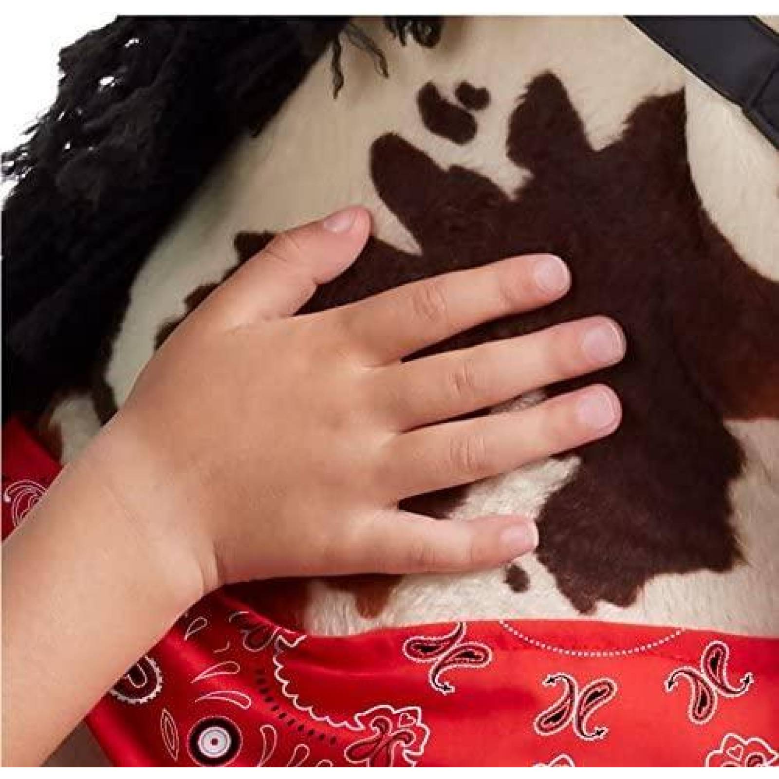 Radio Flyer Caballo de montar interactivo de peluche, pinto 