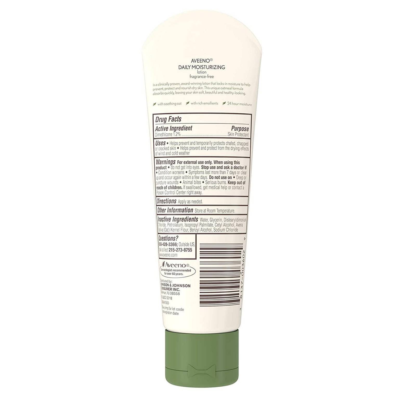 Aveeno Loción Hidratante Diaria - 2.5 oz 