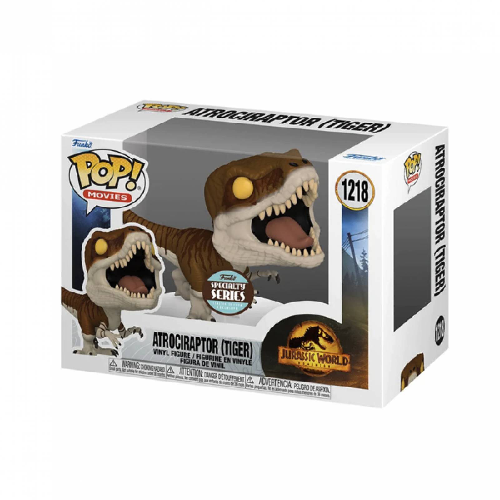 Funko Pop Jurassic World Atrociraptor (Tiger) 