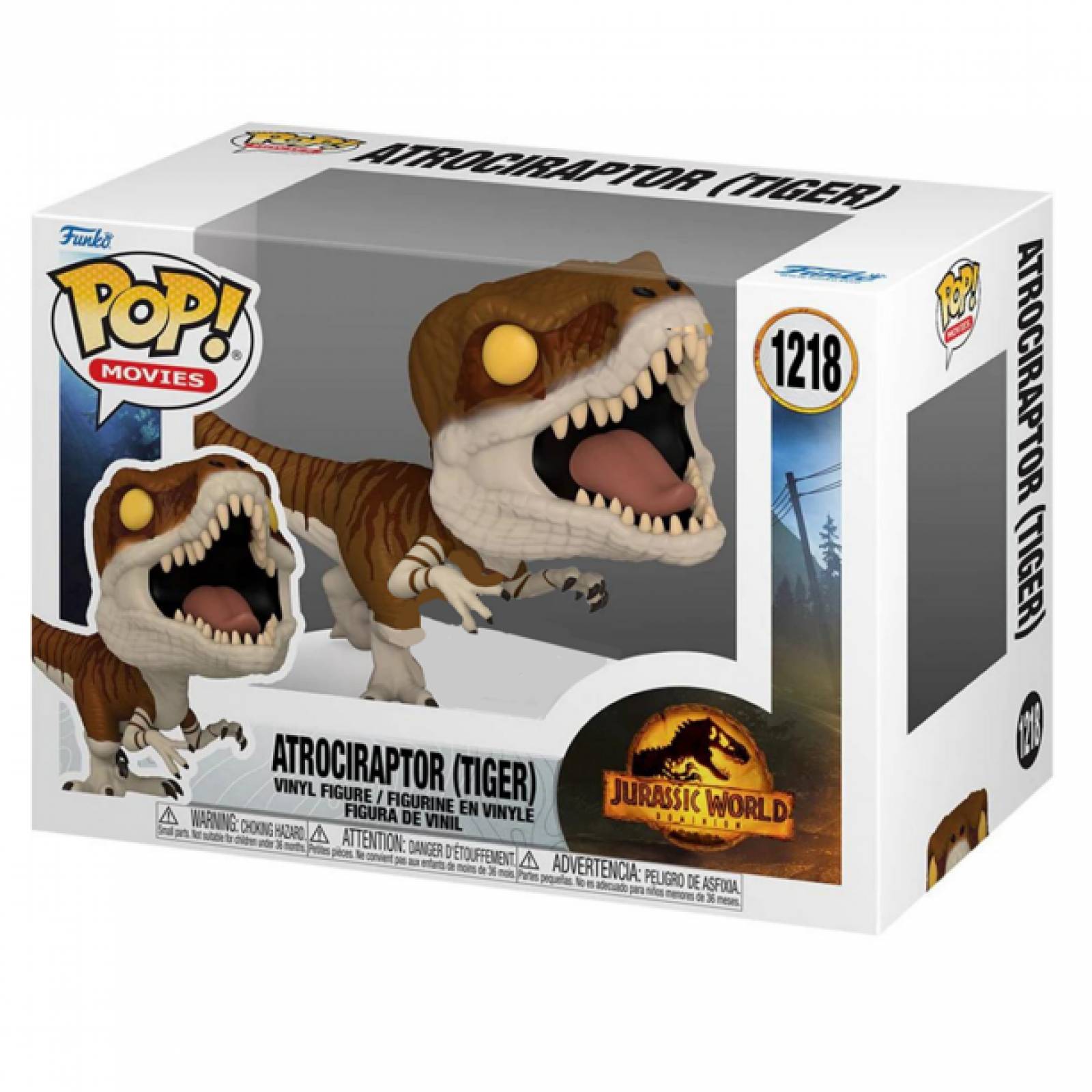 Funko Pop Jurassic World Atrociraptor (Tiger) 