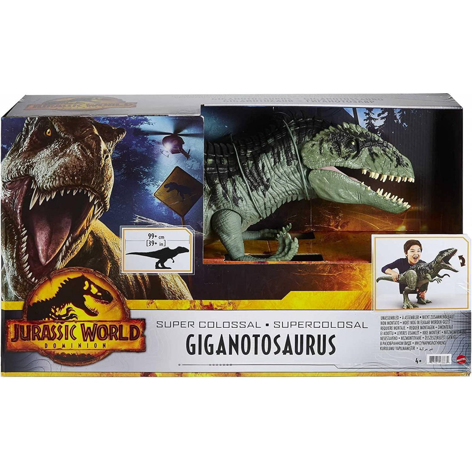 Jurassic World Dominion Super Colossal Giganotosaurus 