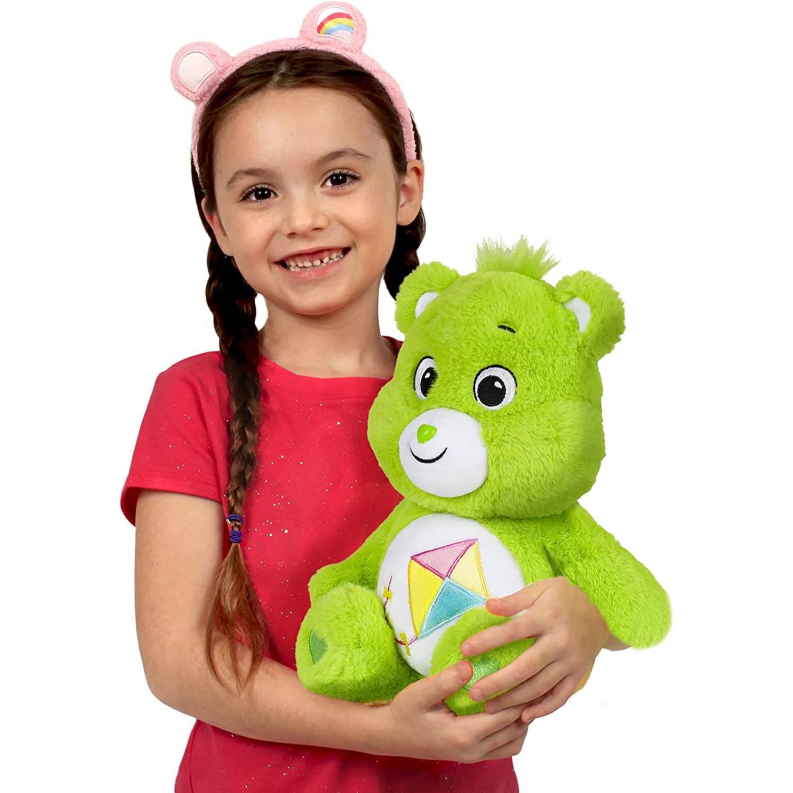 Care Bears Peluche Mediano, 14 Pulgadas Do-Your-Best Bear 