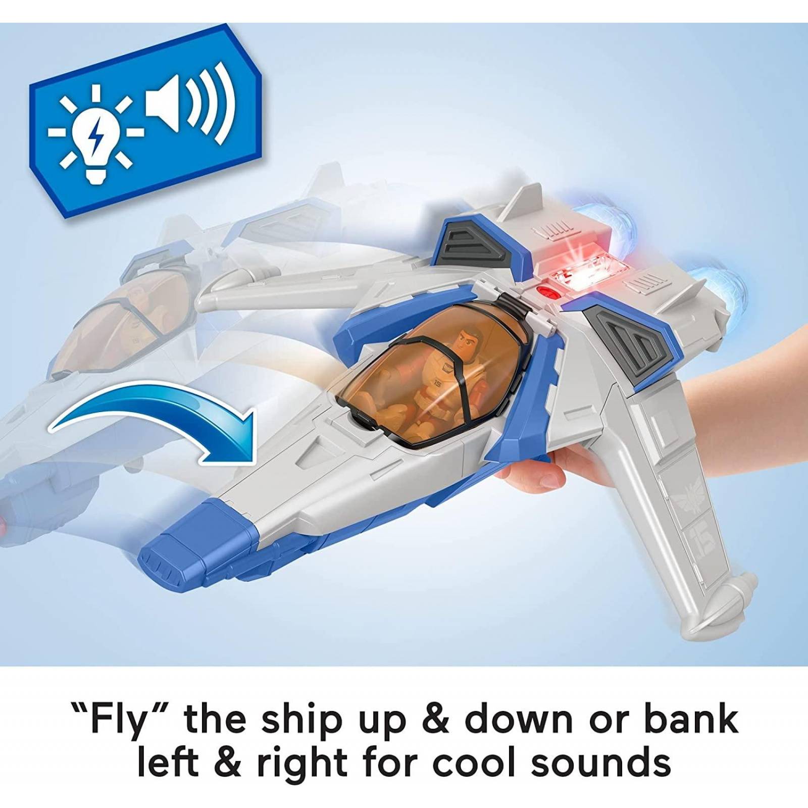 Imaginext Lightyear, Nave Espacial Deluxe Lightyear 