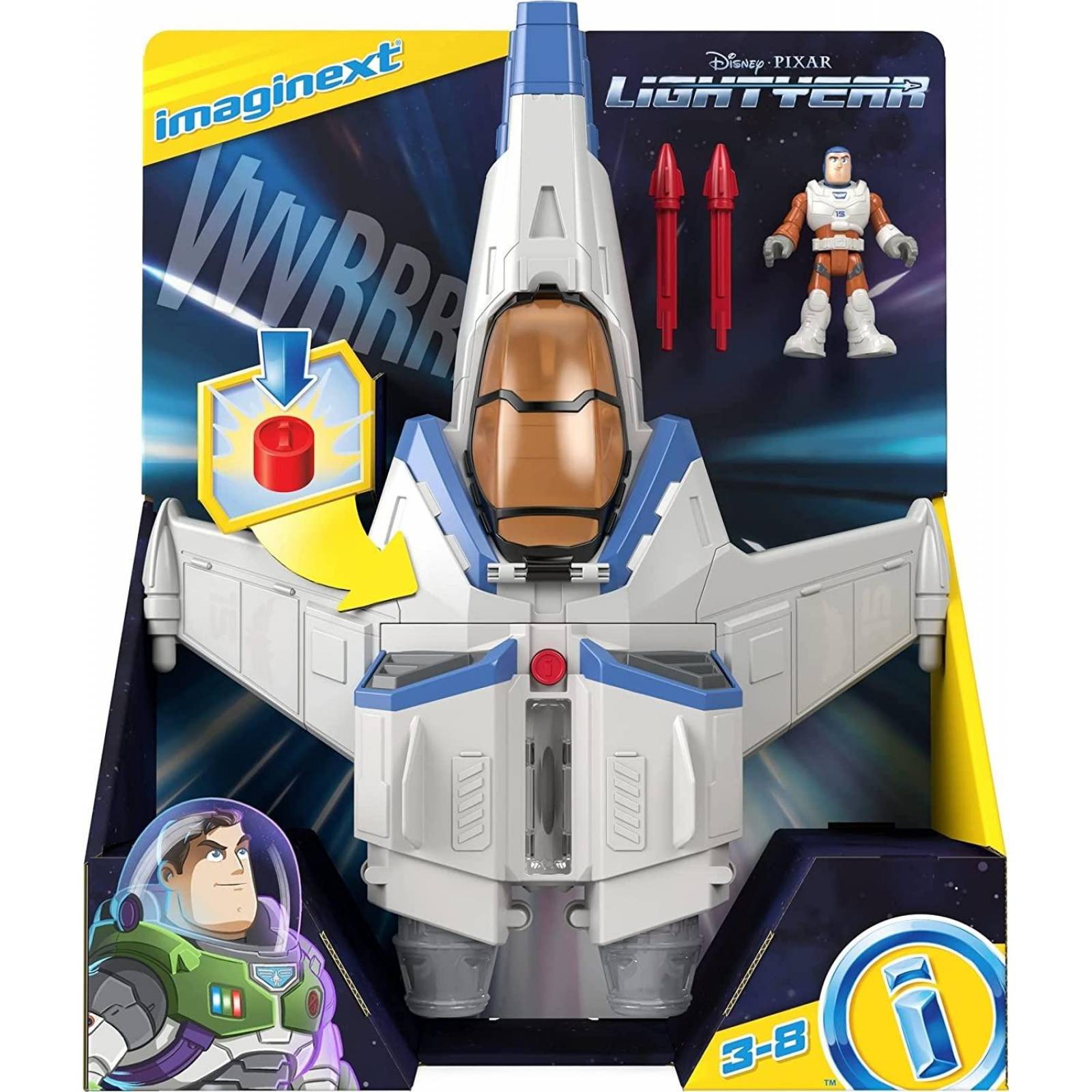 Imaginext Lightyear, Nave Espacial Deluxe Lightyear 