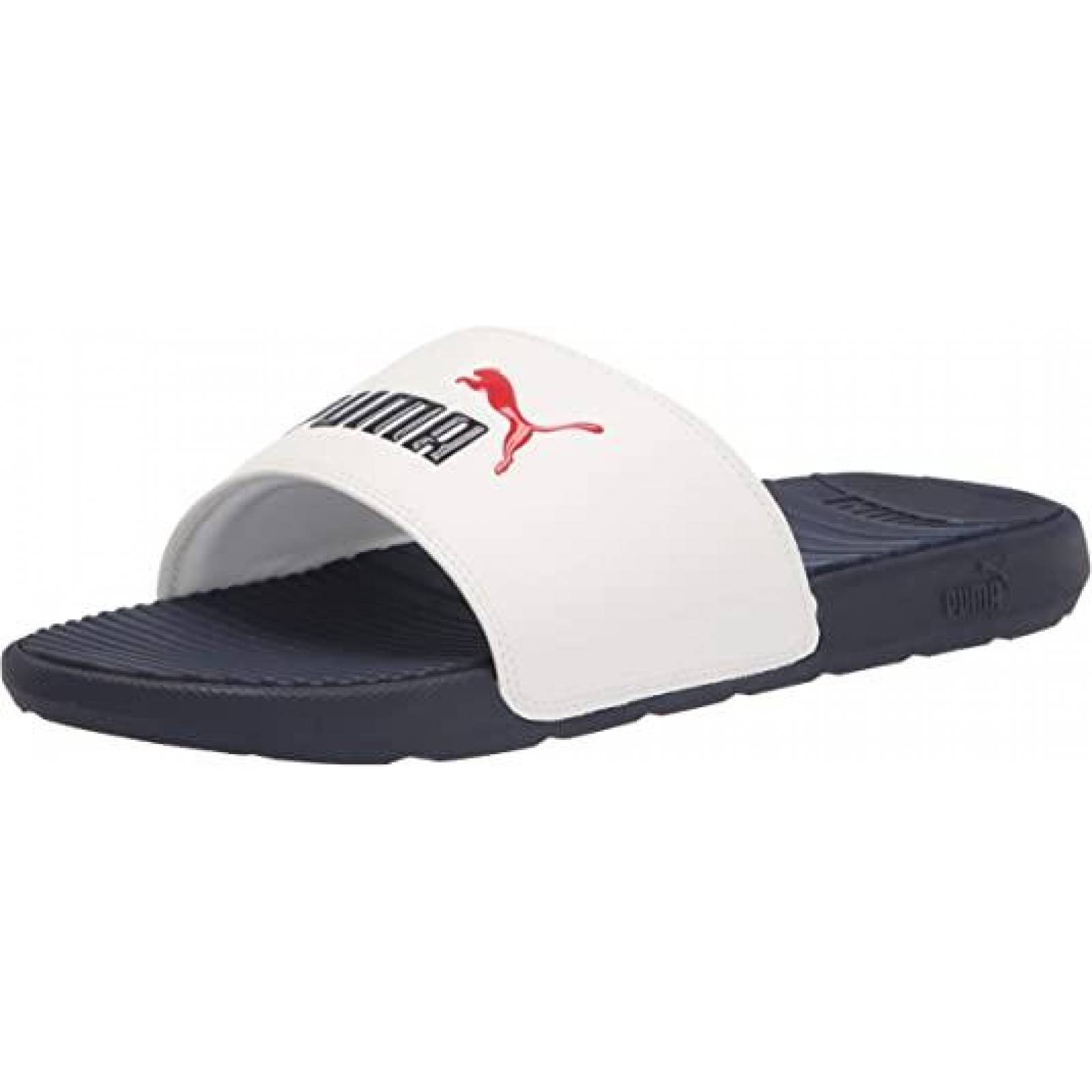 Sandalia PUMA 371023_15, color Puma White-High Risk Red-Peacoat, talla 11 