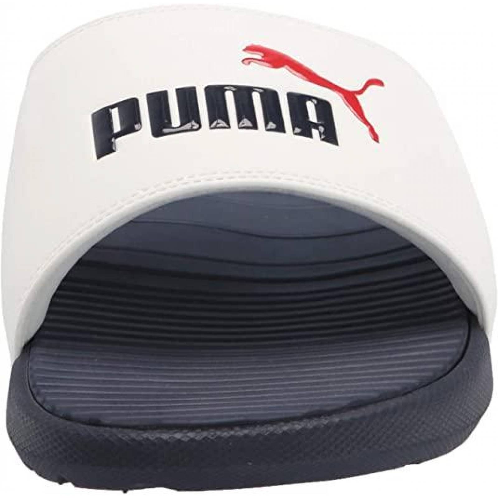 Sandalia PUMA 371023_15, color Puma White-High Risk Red-Peacoat, talla 11 