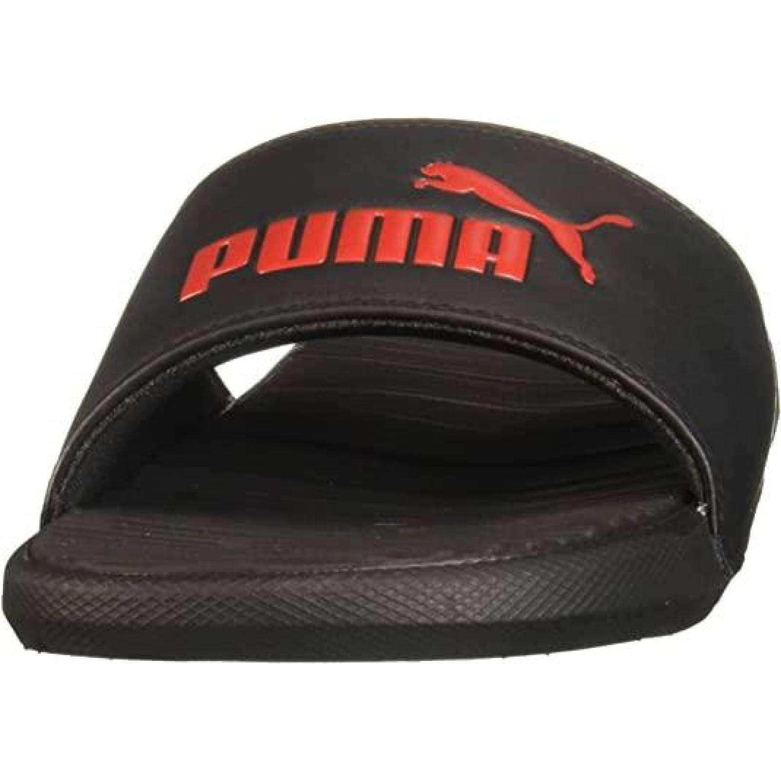 Sandalia PUMA 371023_02, color Puma Black-High Risk Red, talla 11 