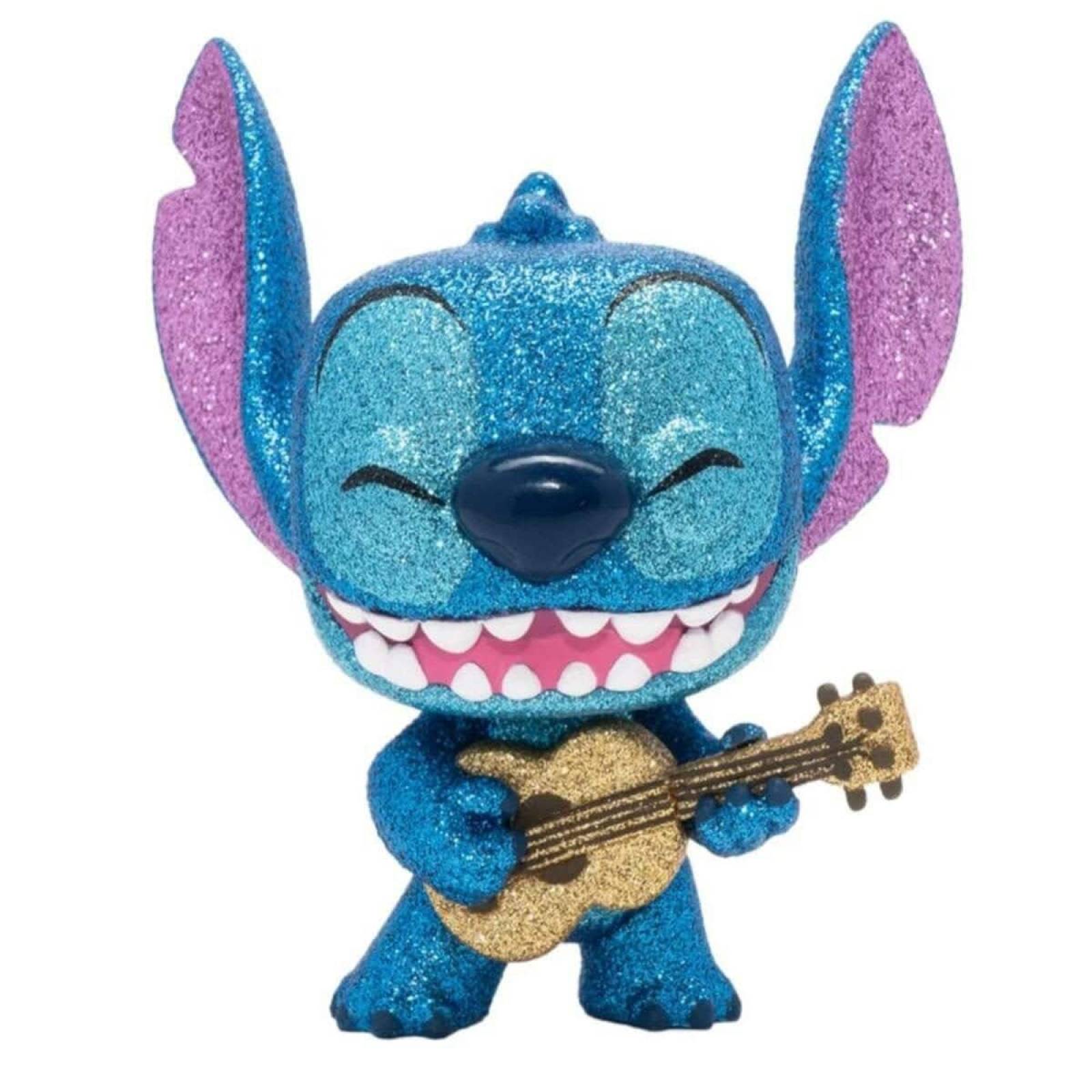 Disney Lilo & Stitch Stitch con Ukulele Diamond Glitter POP! #1044
