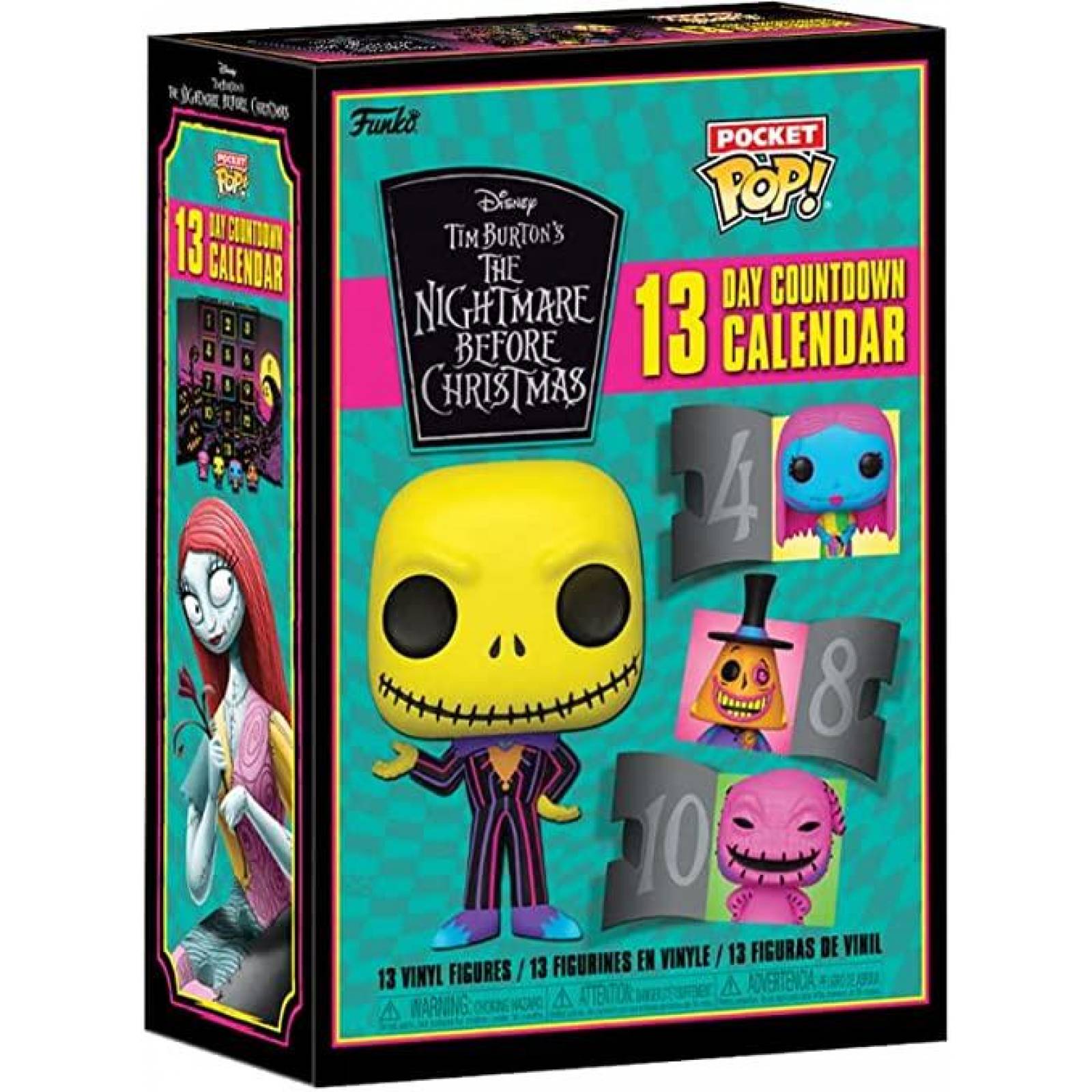 Funko Pop! The Nightmare Before Christmas. Calendario de Adviento, 13 días 
