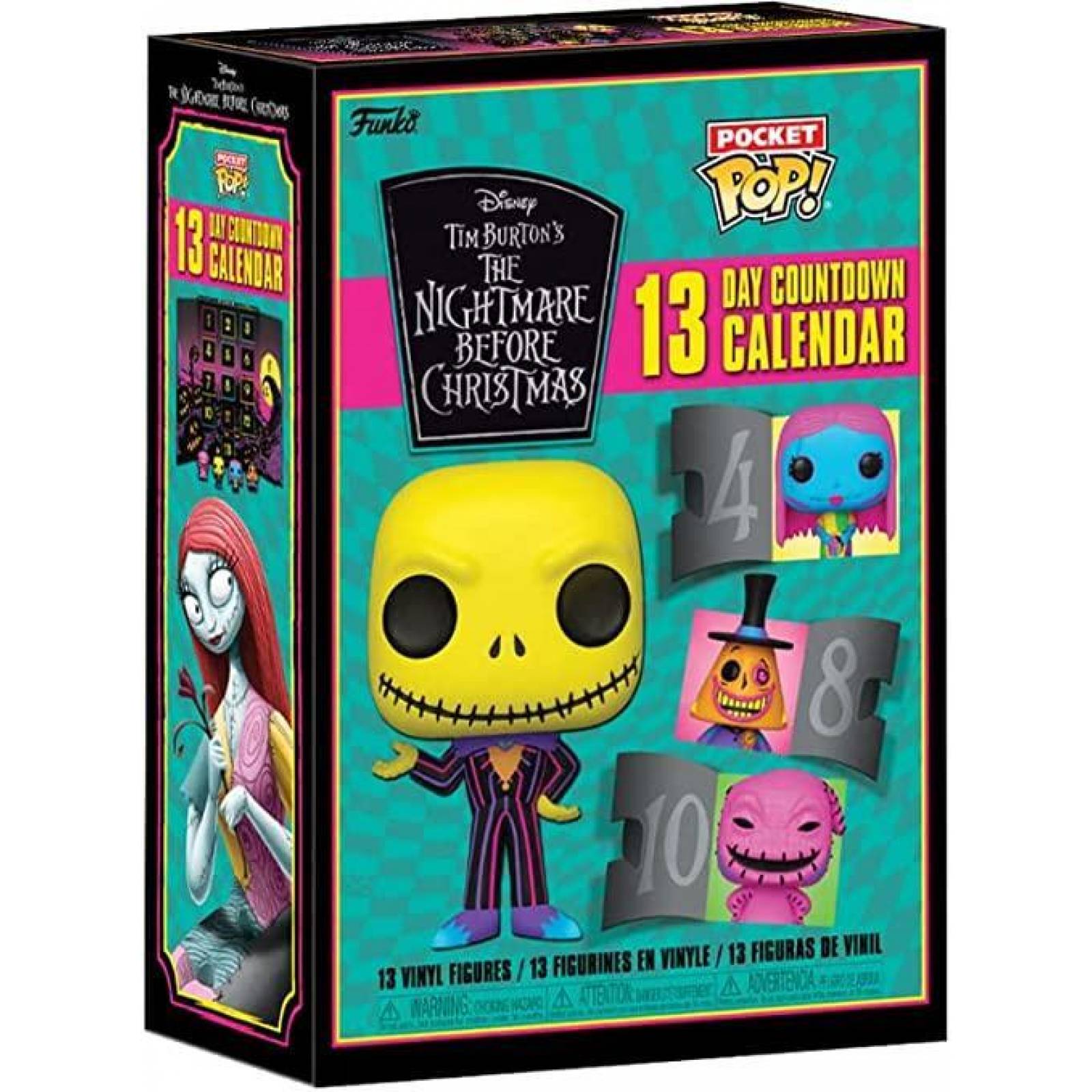 Funko Pop! The Nightmare Before Christmas. Calendario de Adviento, 13 días 