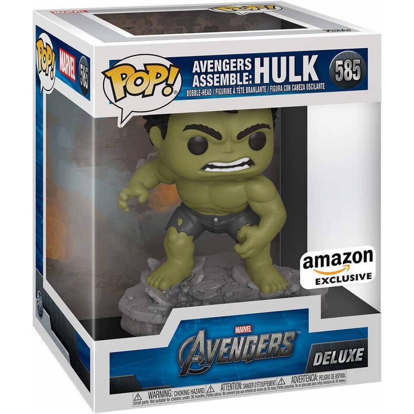 Funko Pop! Deluxe, Marvel: Avengers Assemble Series - Hulk #585 