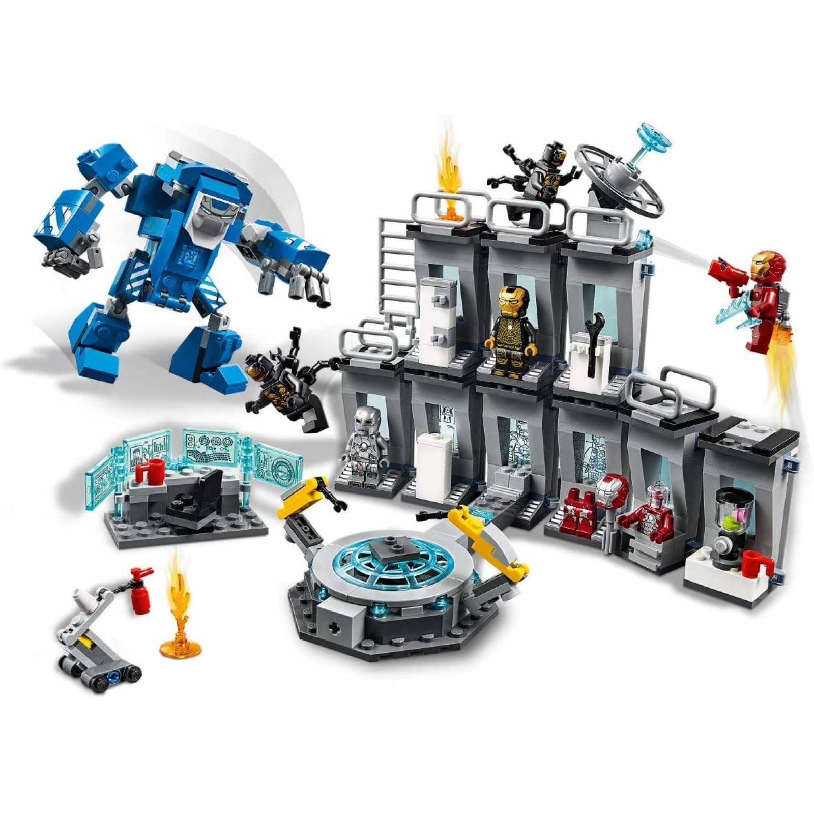 LEGO Marvel Avengers Iron Man Hall of Armor 76125 