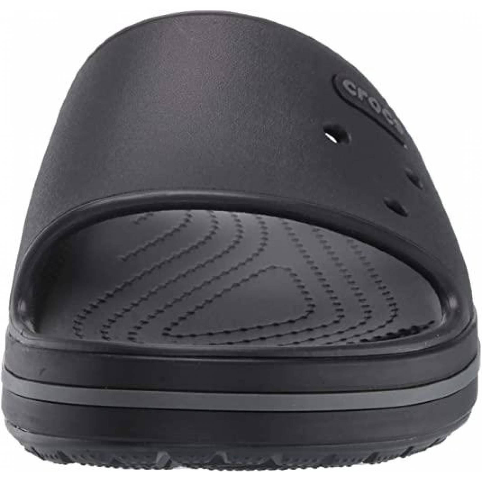 Crocs Unisex Crocband III Slide Sandalias, Black/Graphite, 9 Men/11 Women 