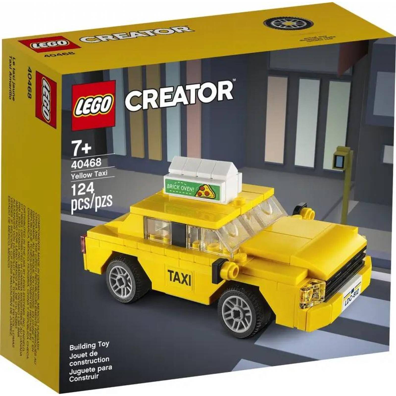 Lego Creator Yellow Taxi 40468 