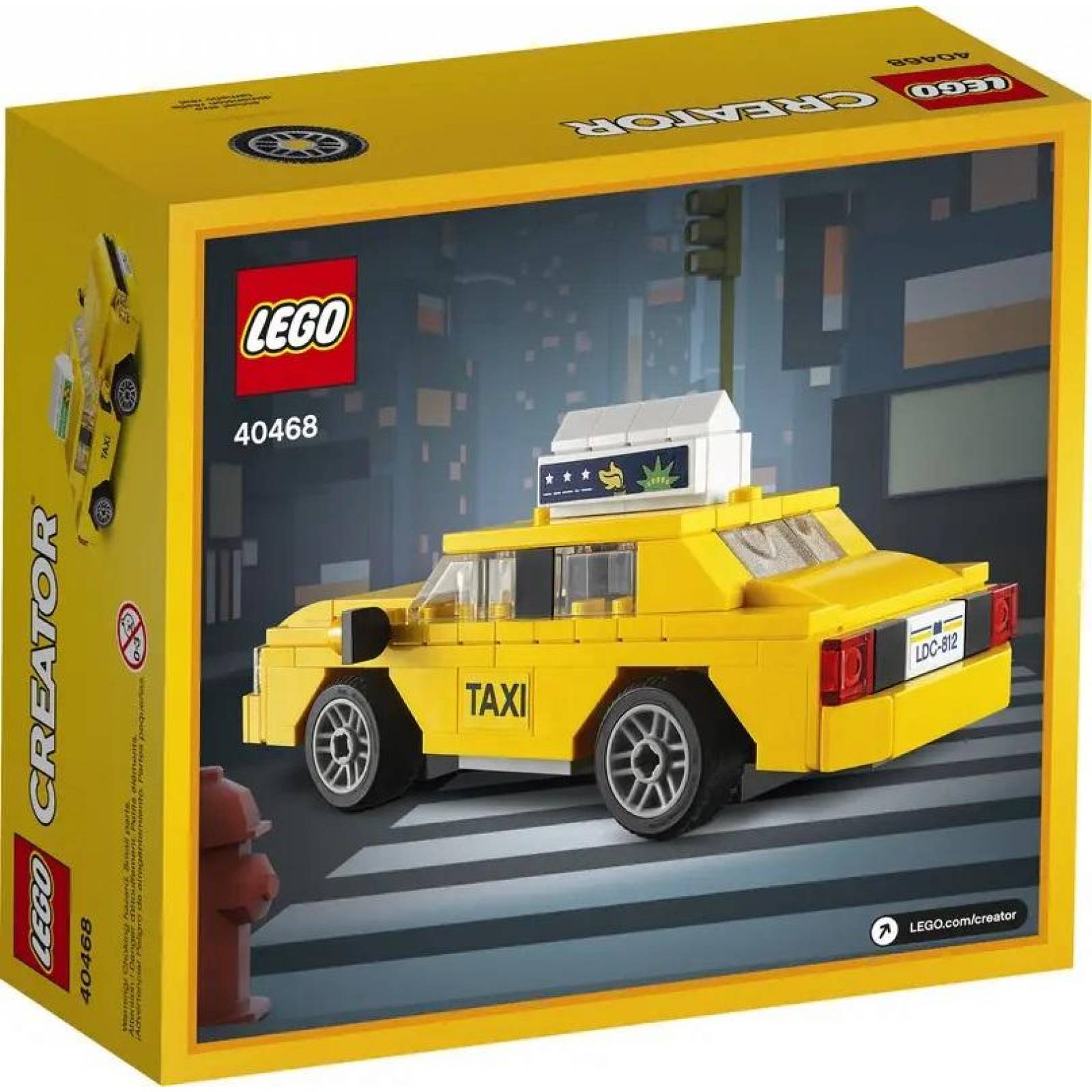Lego Creator Yellow Taxi 40468 