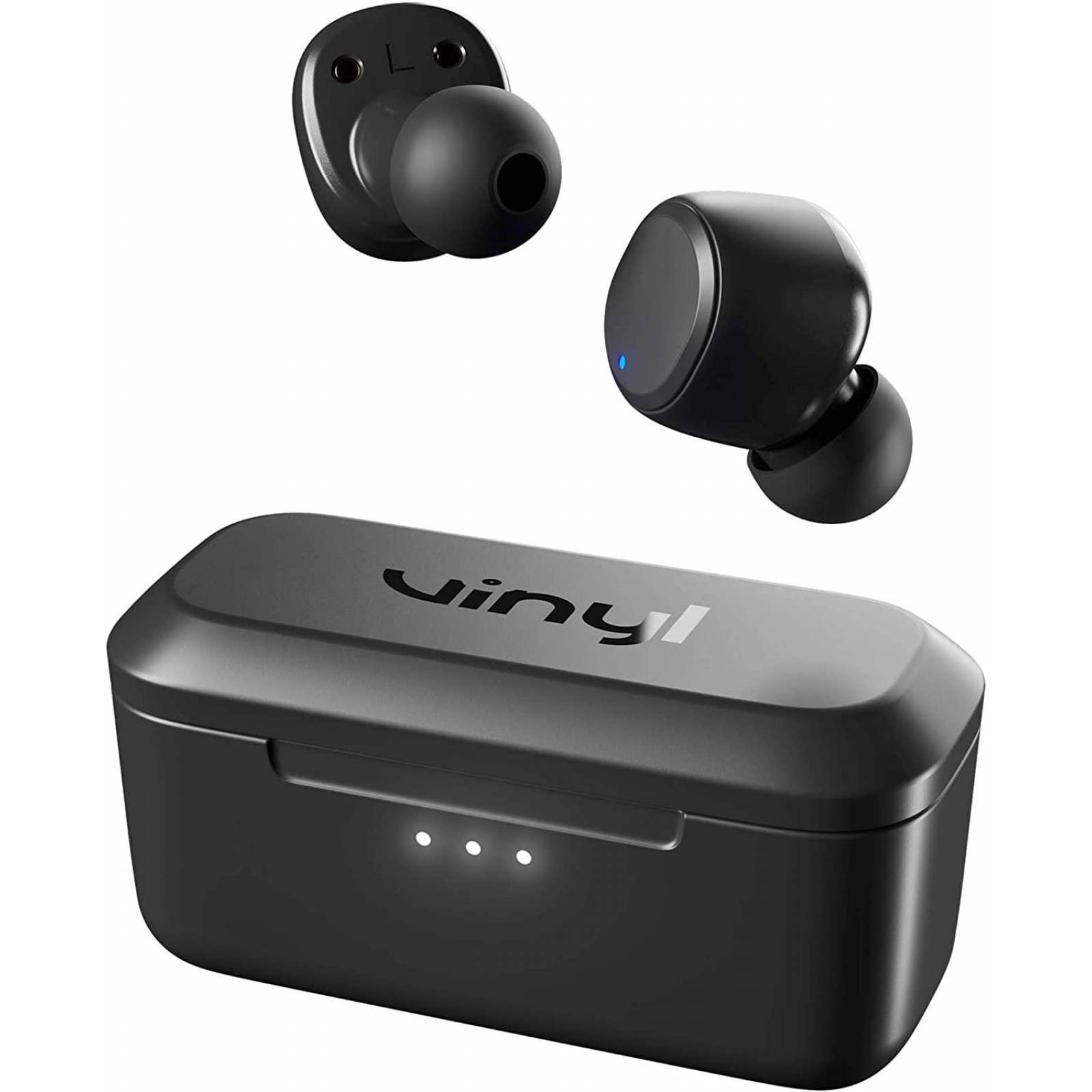 Vynil Skullcandy Auriculares inalámbricos Bluetooth, negros 