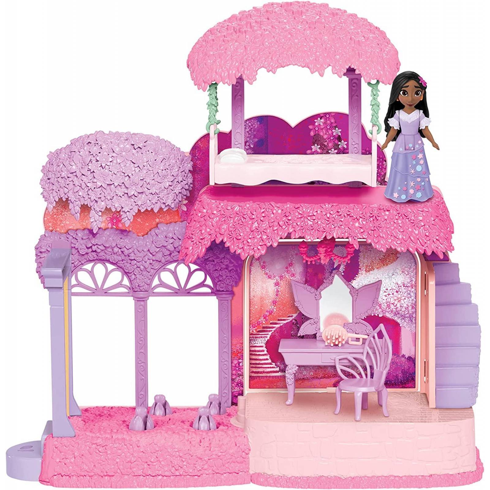 Disney Encanto Isabela's Garden Room Playset (incluye figura de Isabela) 