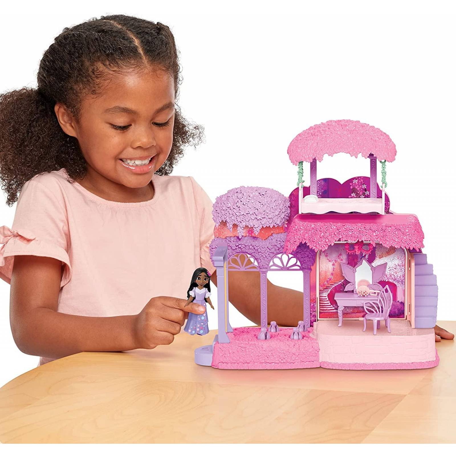 Disney Encanto Isabela's Garden Room Playset (incluye figura de Isabela) 