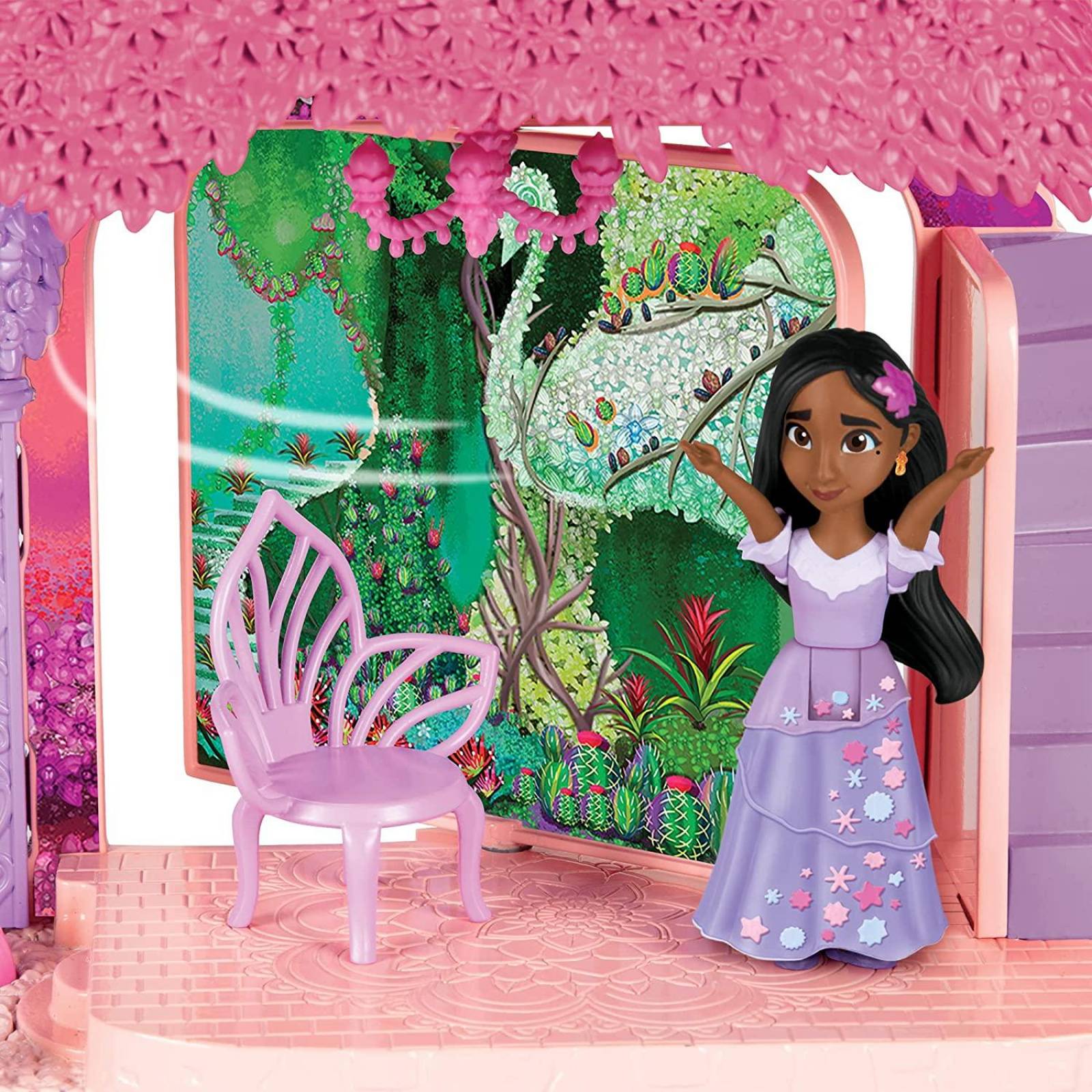 Disney Encanto Isabela's Garden Room Playset (incluye figura de Isabela) 