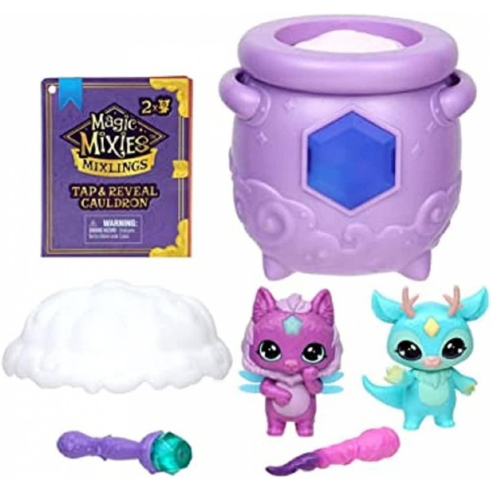 Magic Mixies Mixlings Tap & Reveal Caldero Paquete de 2 