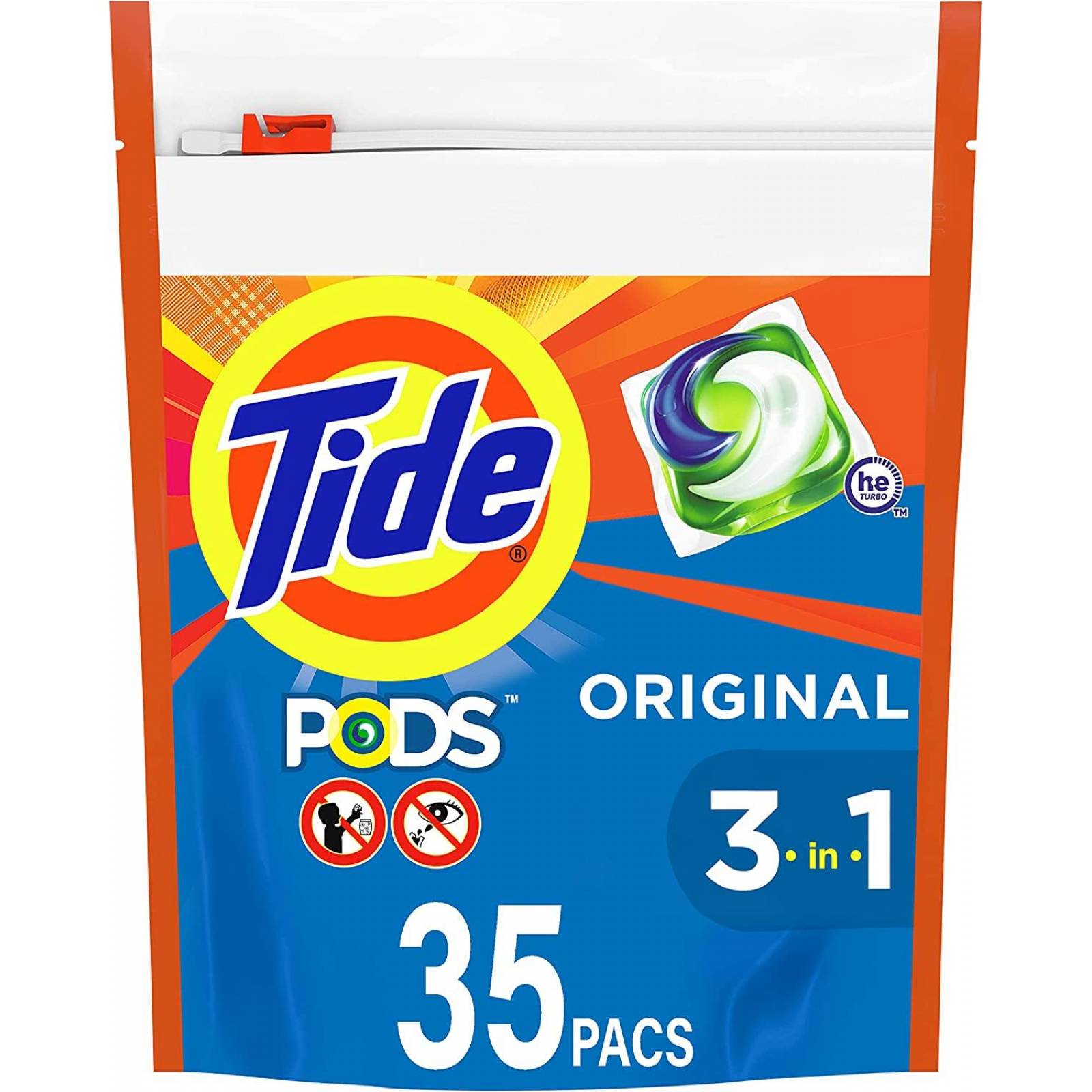 Tide Pods Detergente, 35 unidades 
