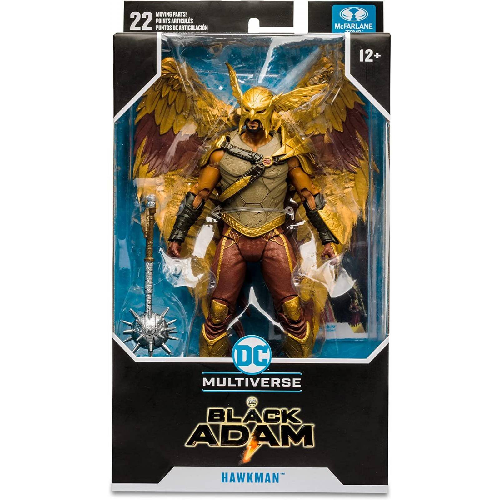 DC Black Adam Movie Hawkman, figura de 7 pulgadas 