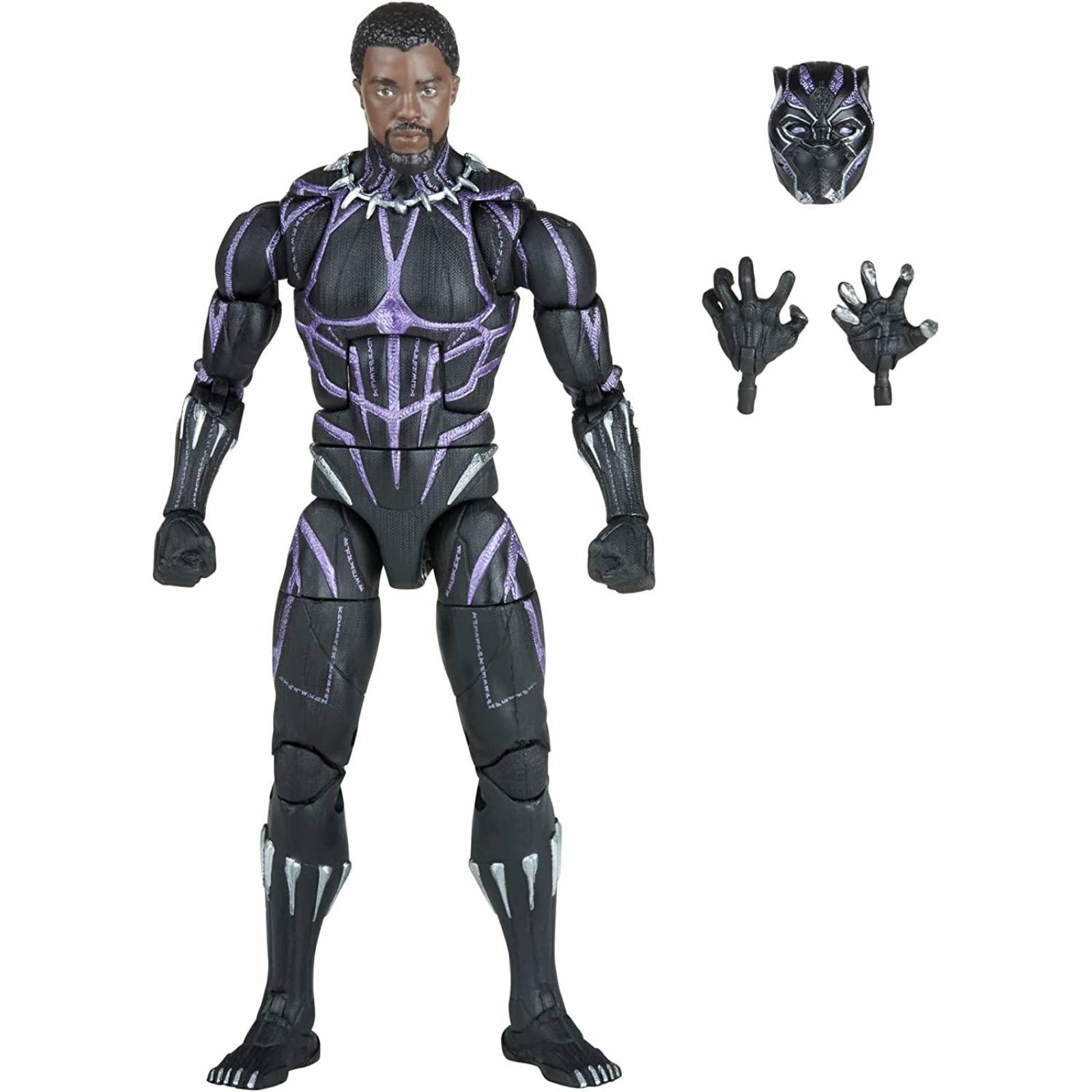 Marvel Legends Series Black Panther Legacy Collection - Figura Coleccionable de Pantera Negra de 15